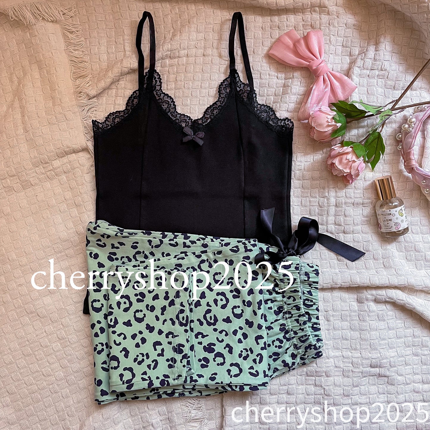 Green Leopard Set