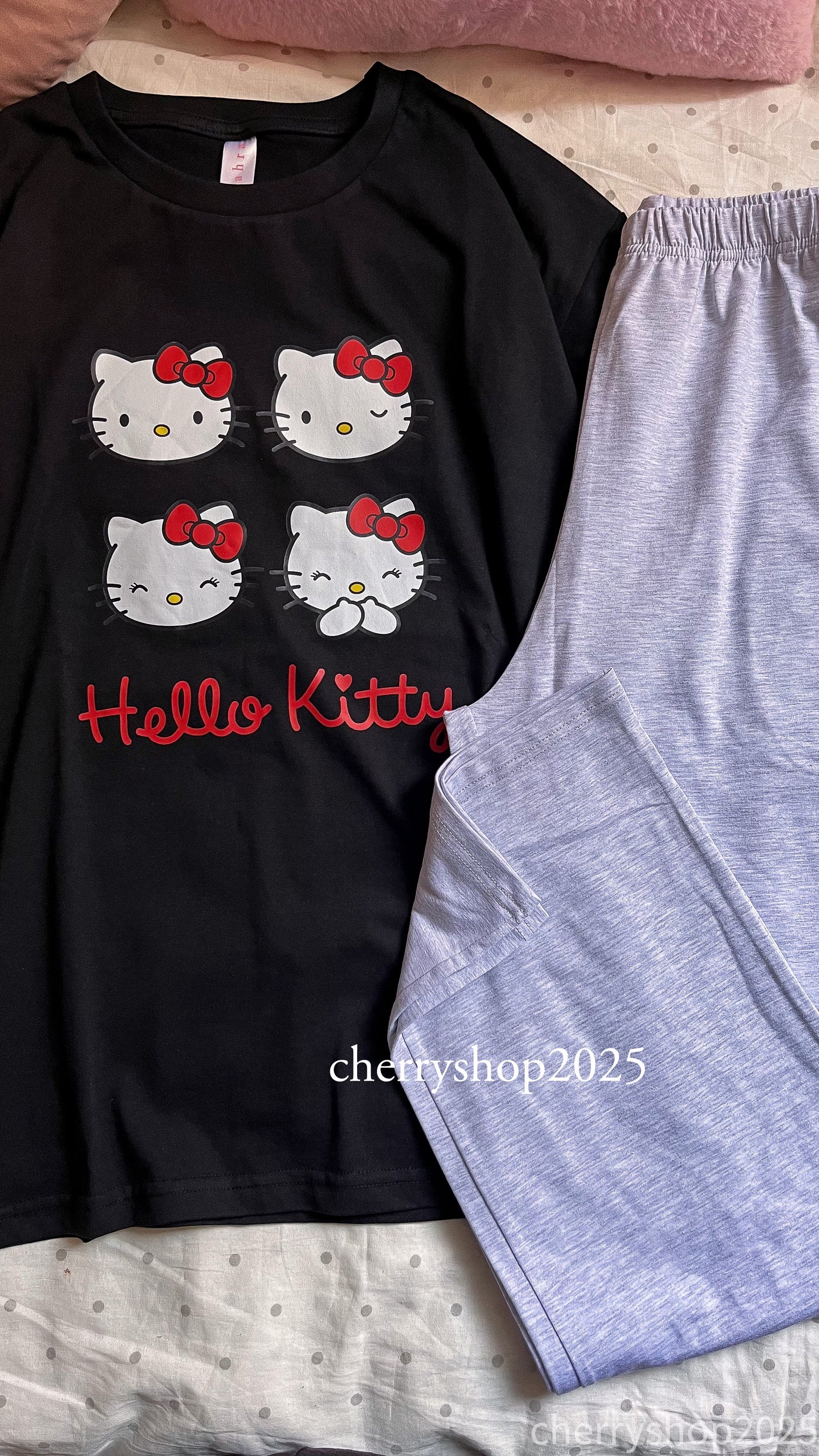 Oversize Hello Kitty T-Shirt Pajamas