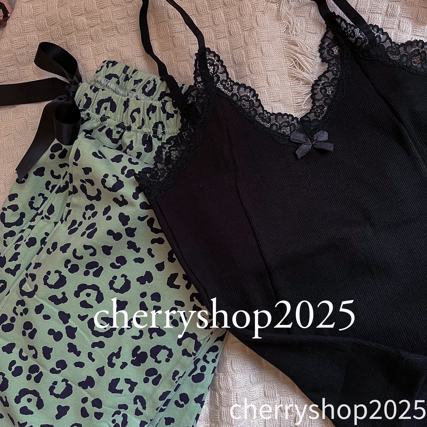 Green Leopard Set