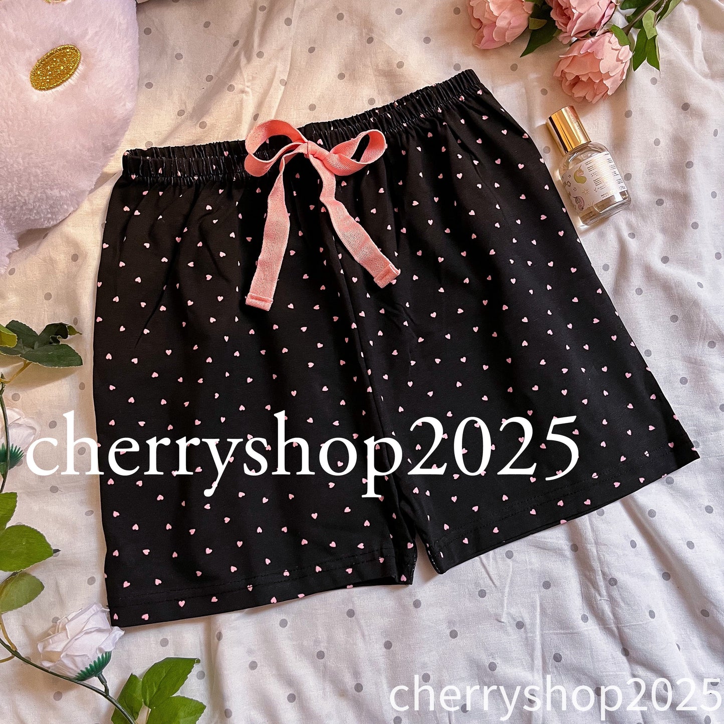 Black Hearts Shorts