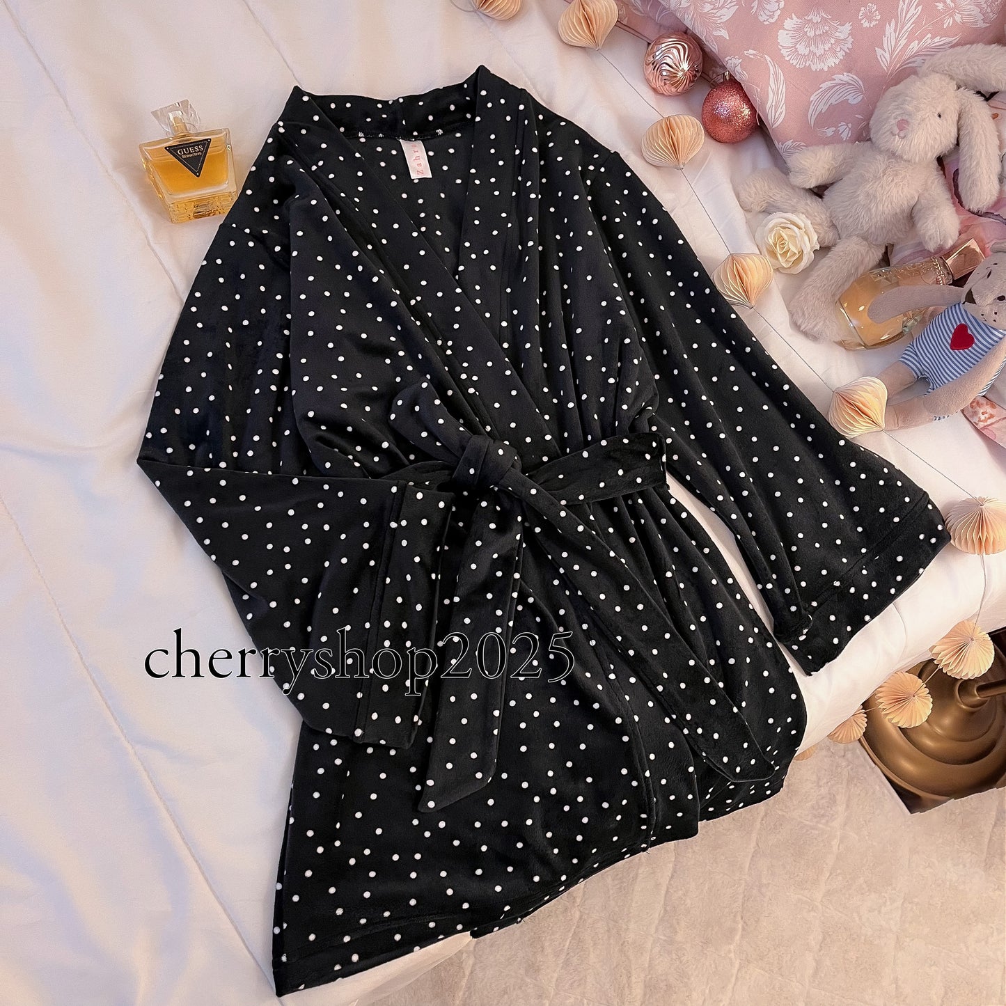 Dotted Robe Kimono
