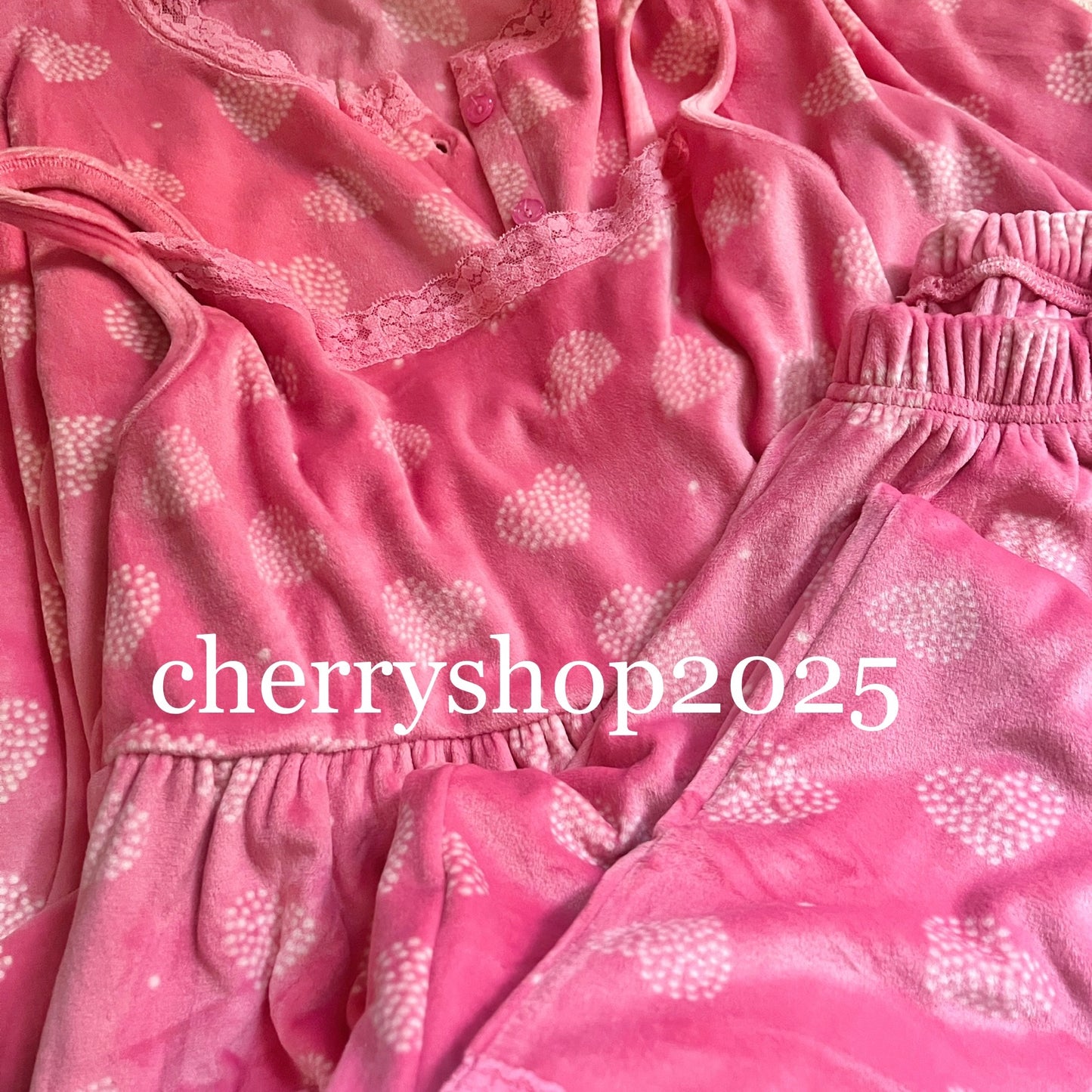 Barbie set pj - Fushia