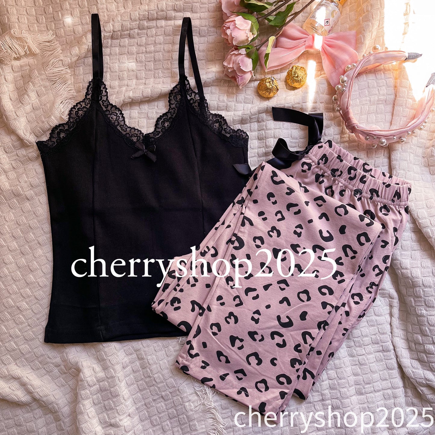 Pink Leopard Set