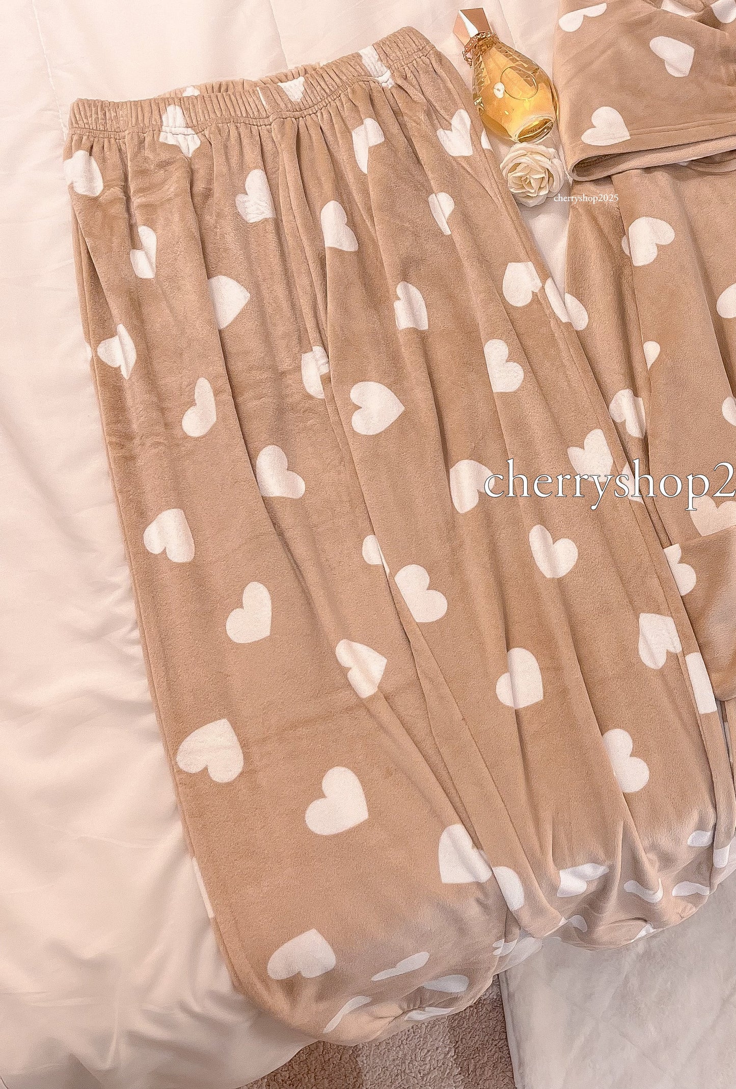 The Beige Hearts Pants