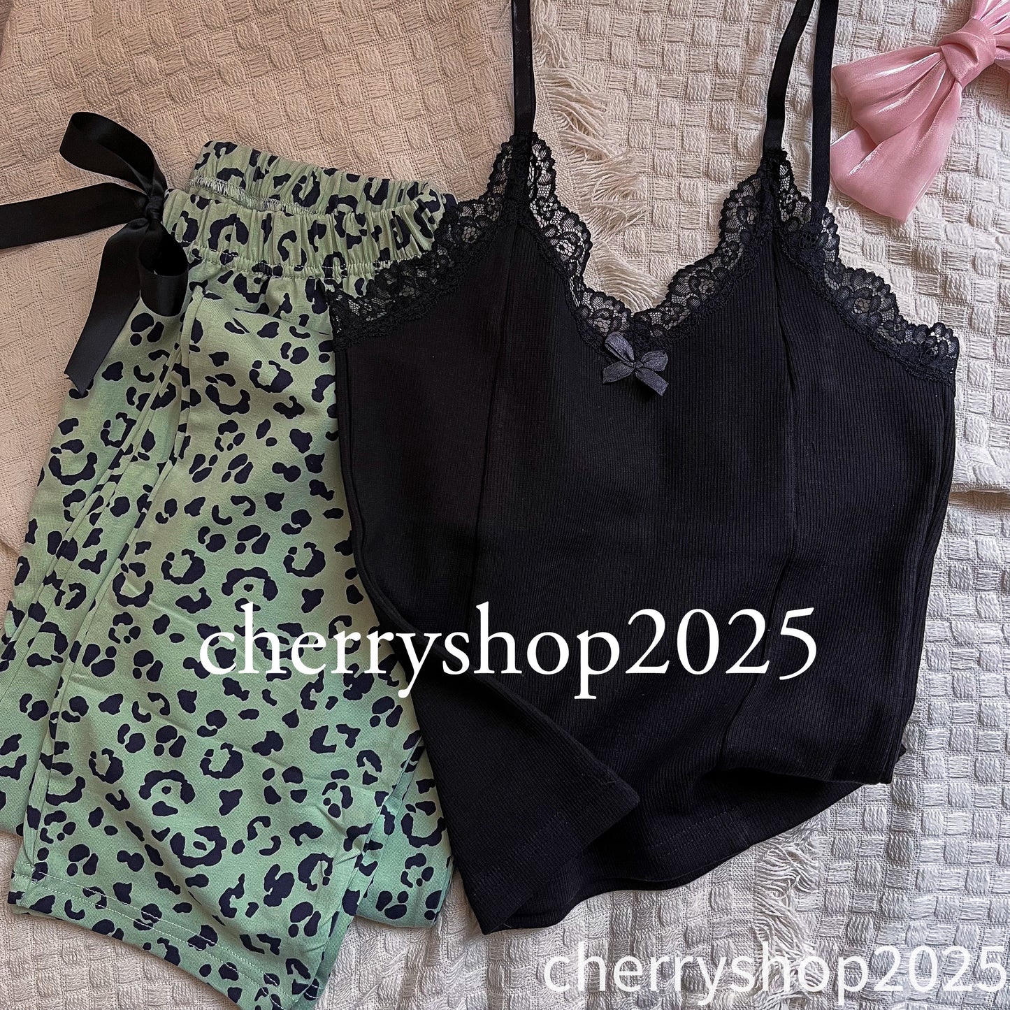Green Leopard Set