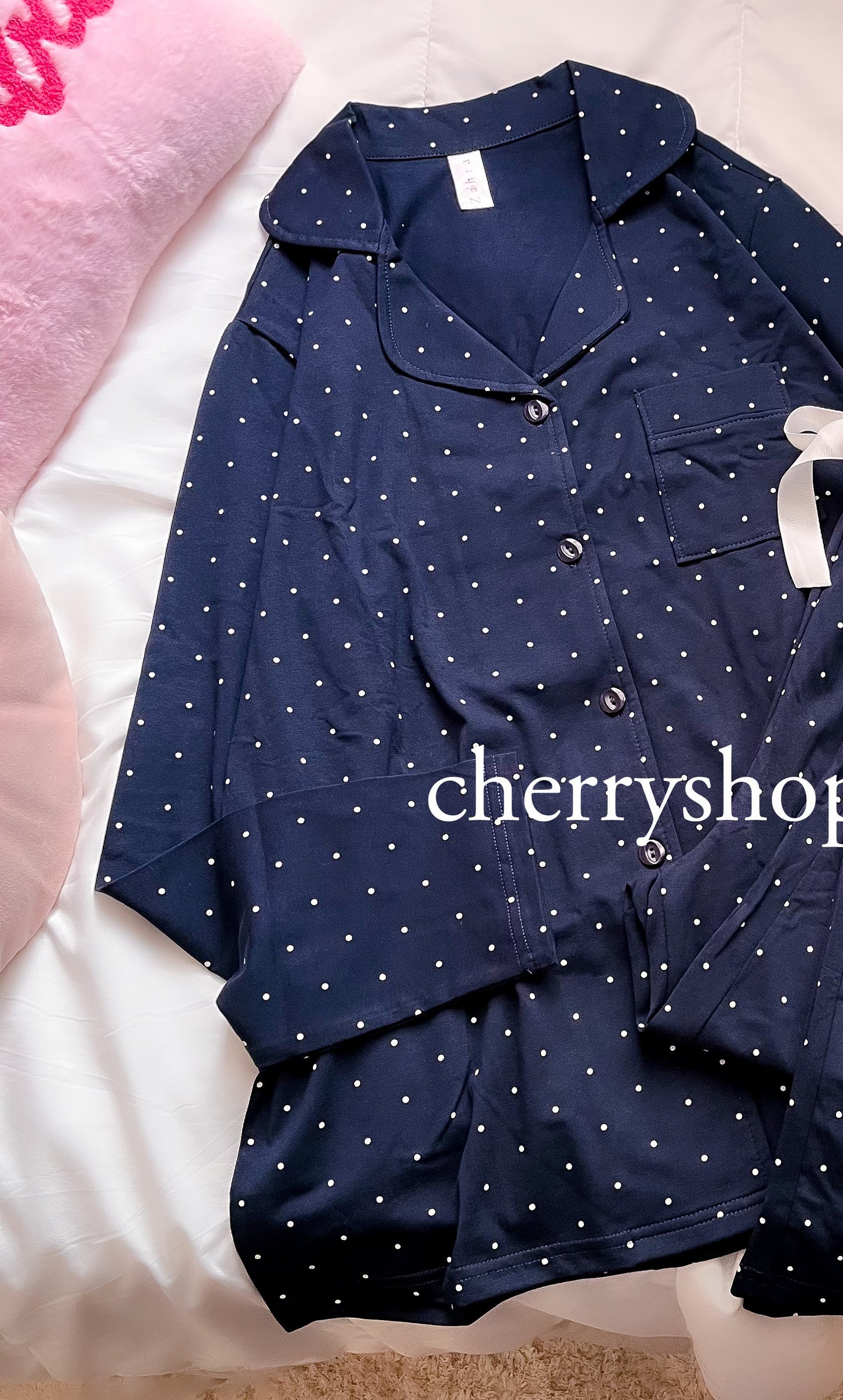 Blue Dots Top (Top)