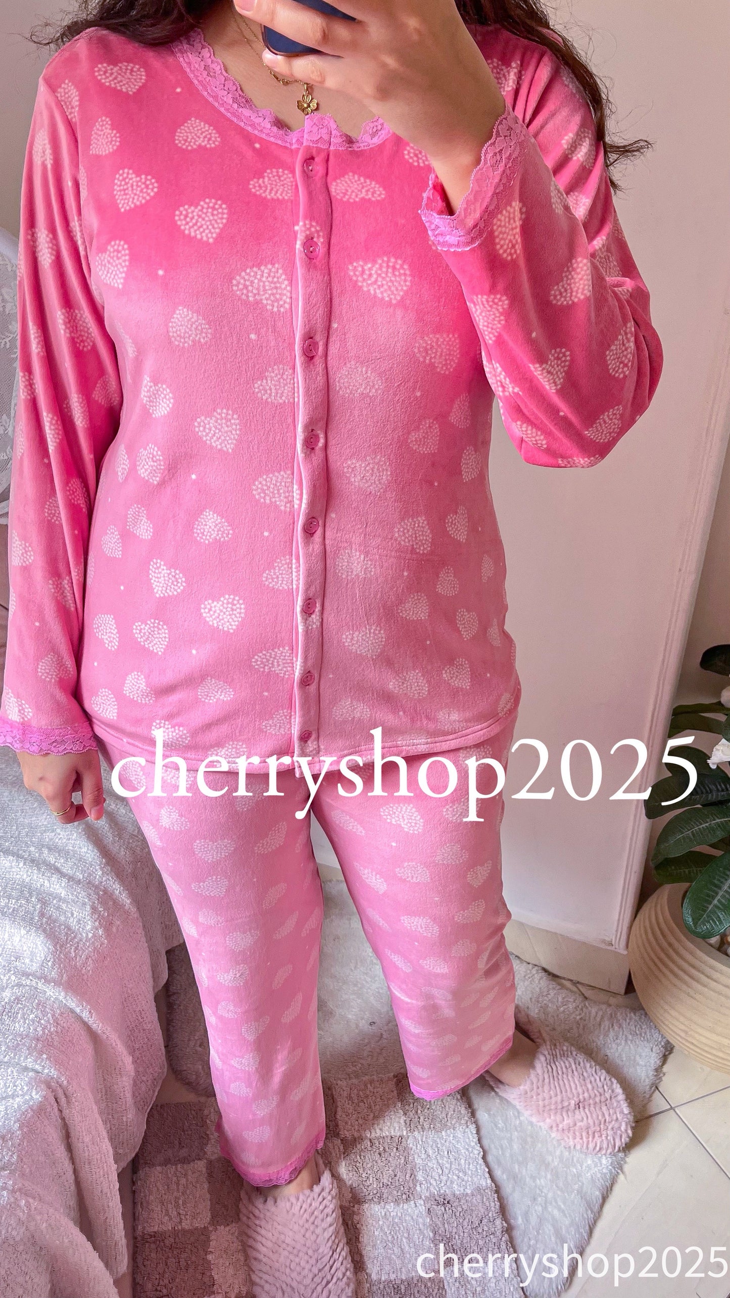 Barbie set pj - Fushia