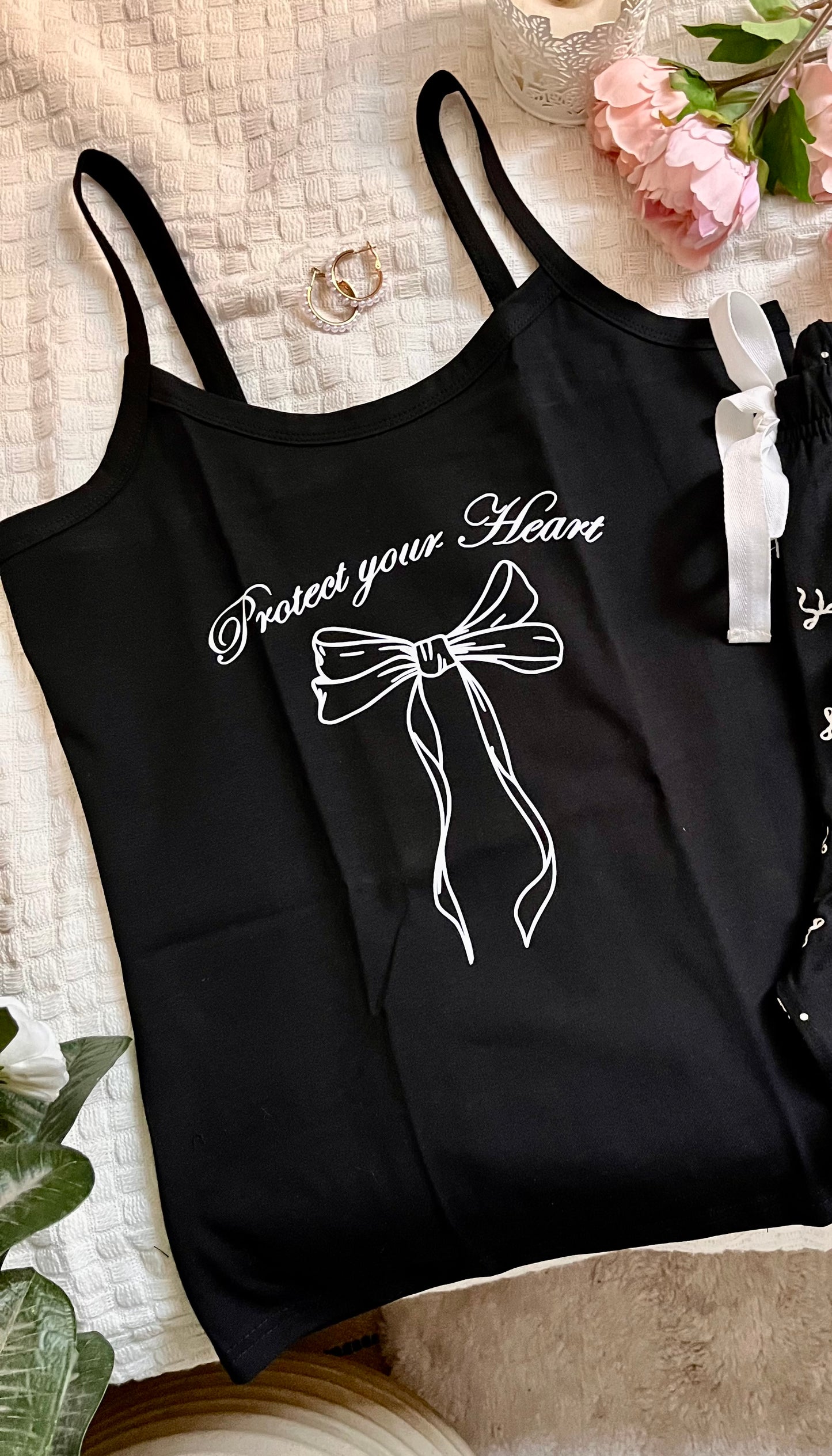 Black Bow Top