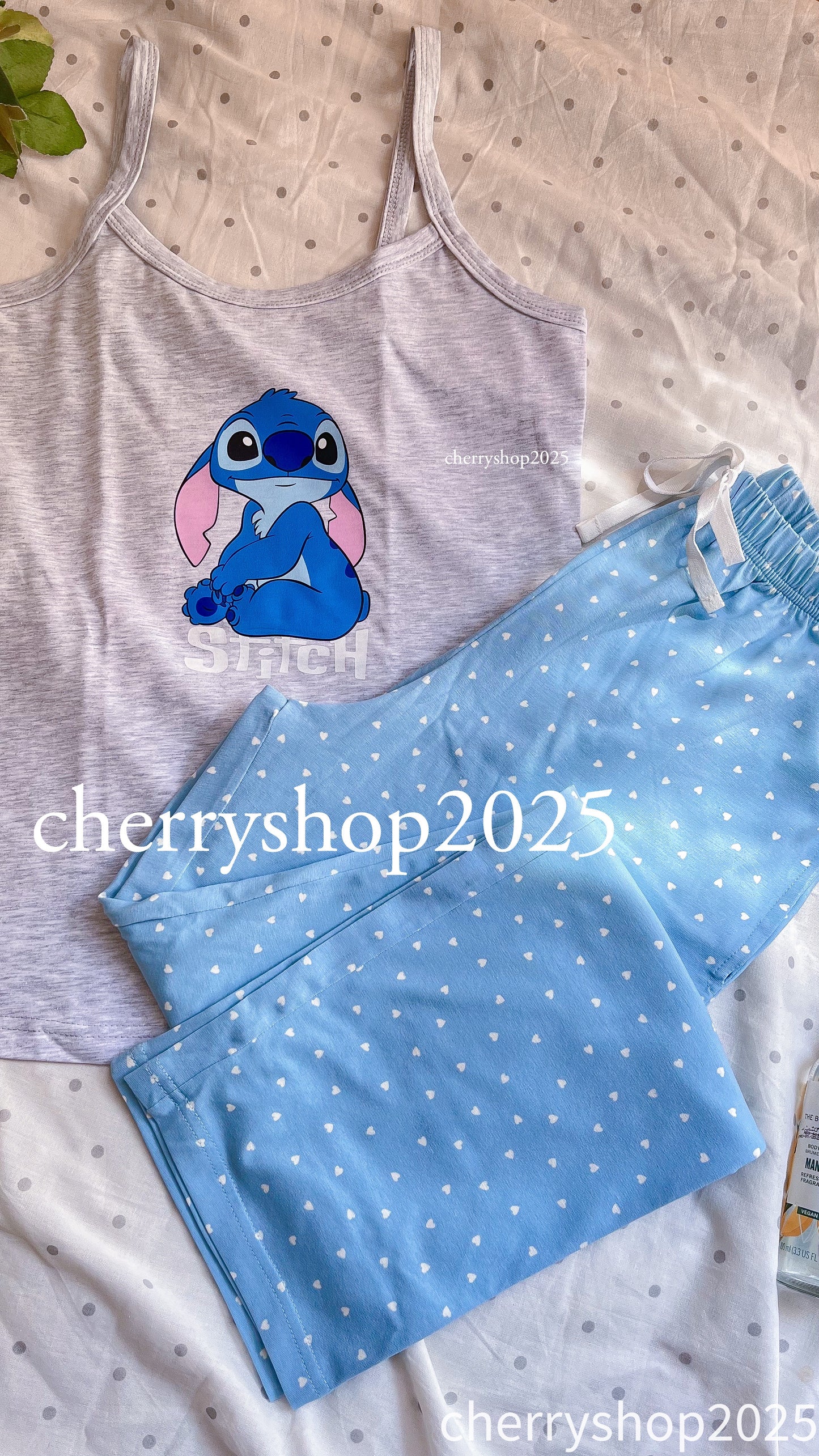 Stitch Blue Hearts Pj