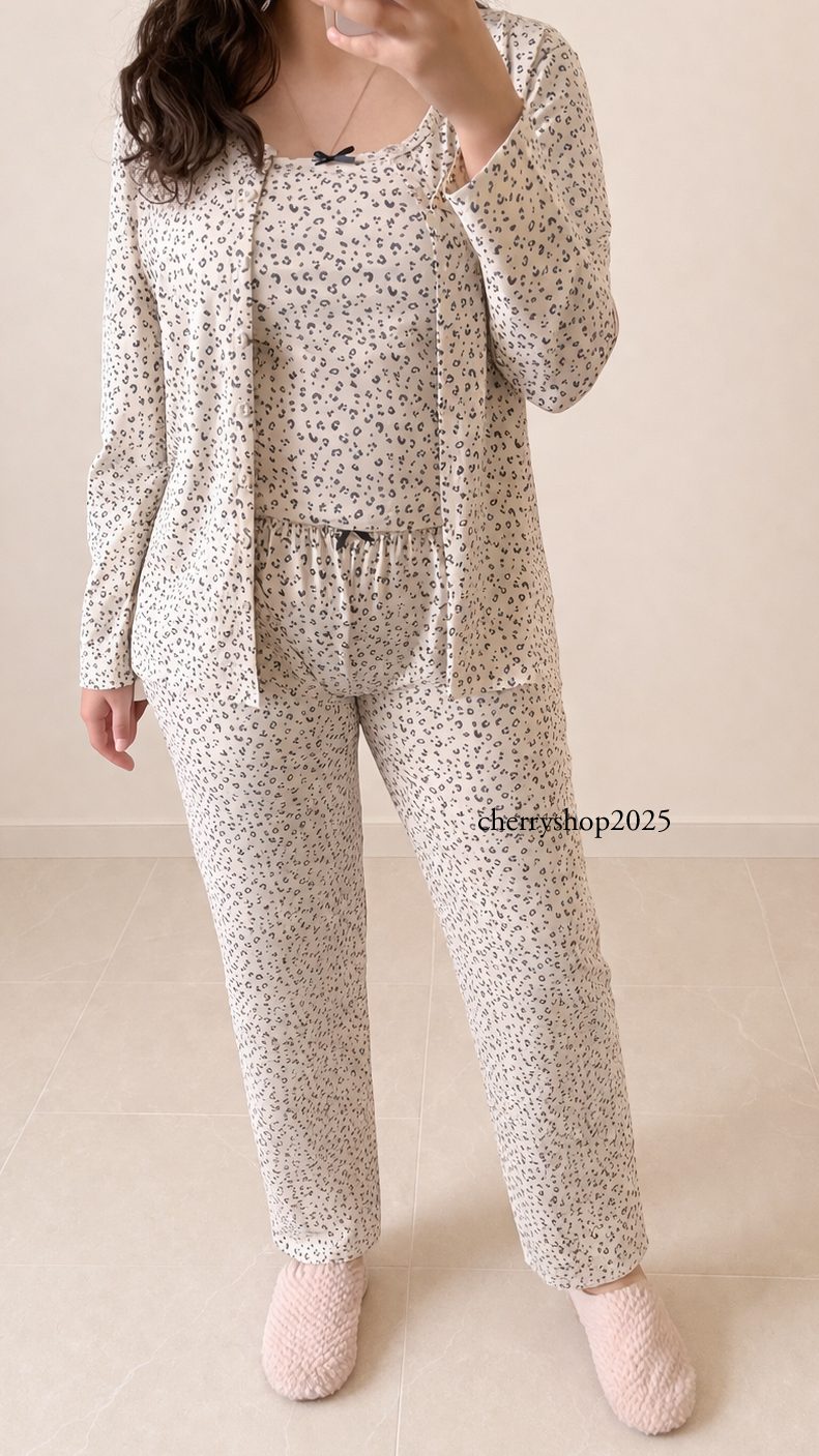 Vanilla Leopard Set