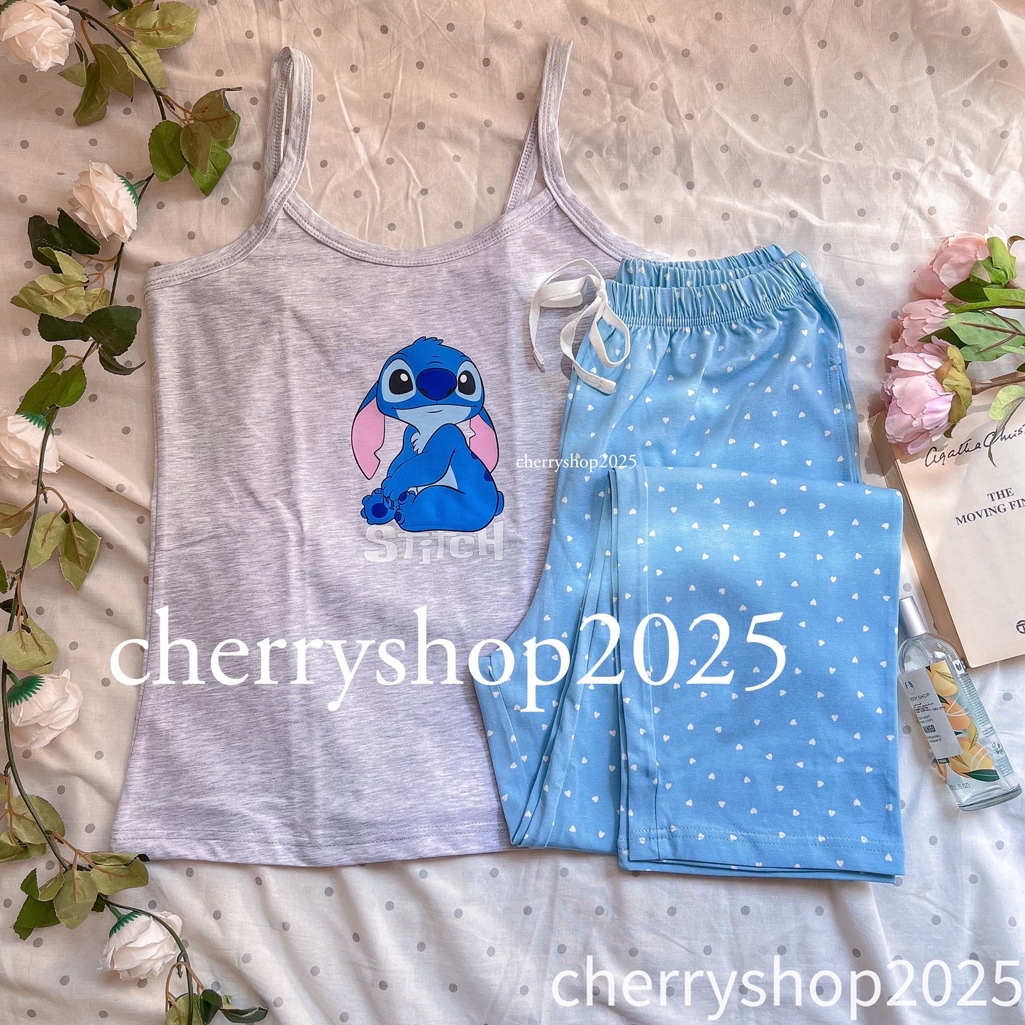 Stitch Blue Hearts Pj