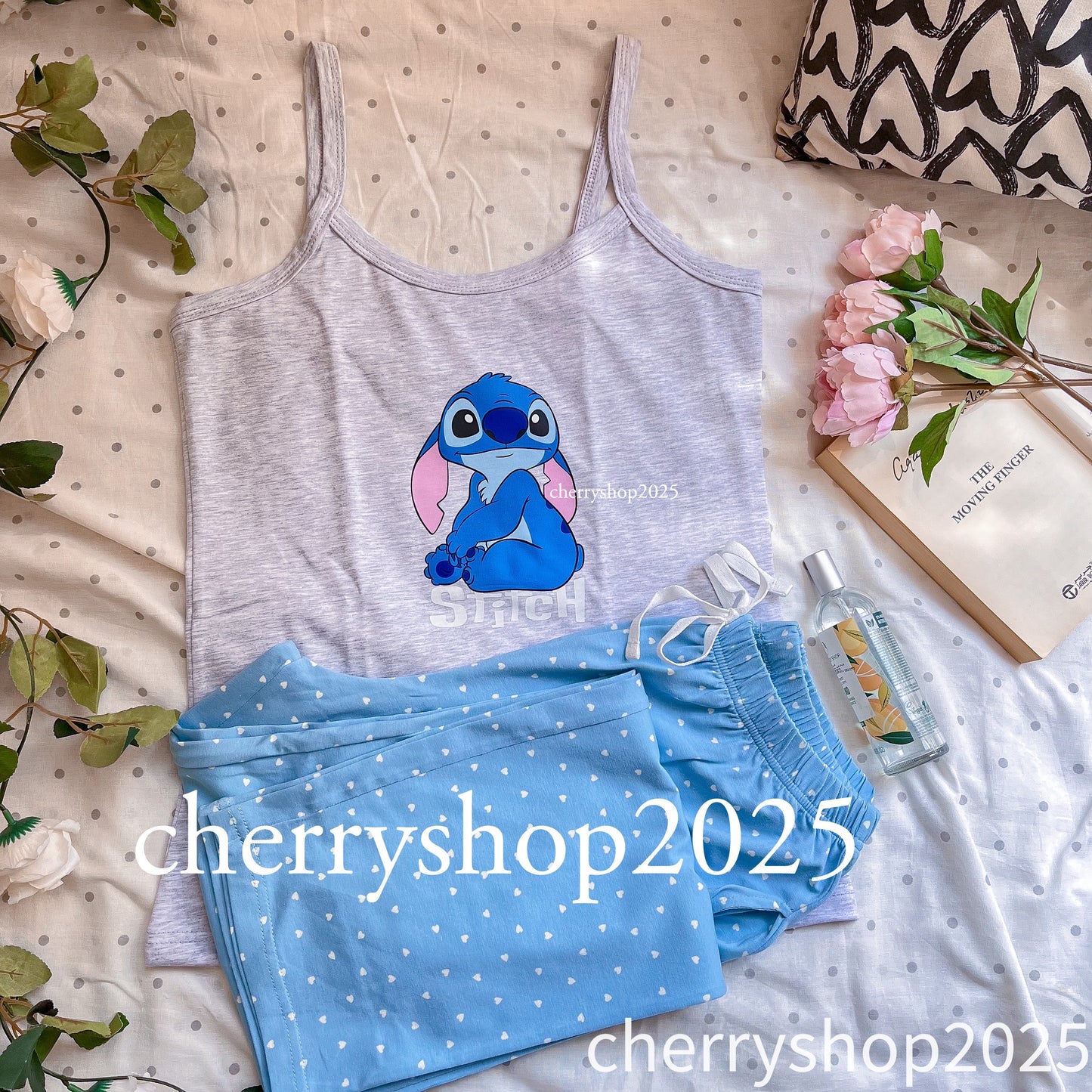 Stitch Blue Hearts Pj