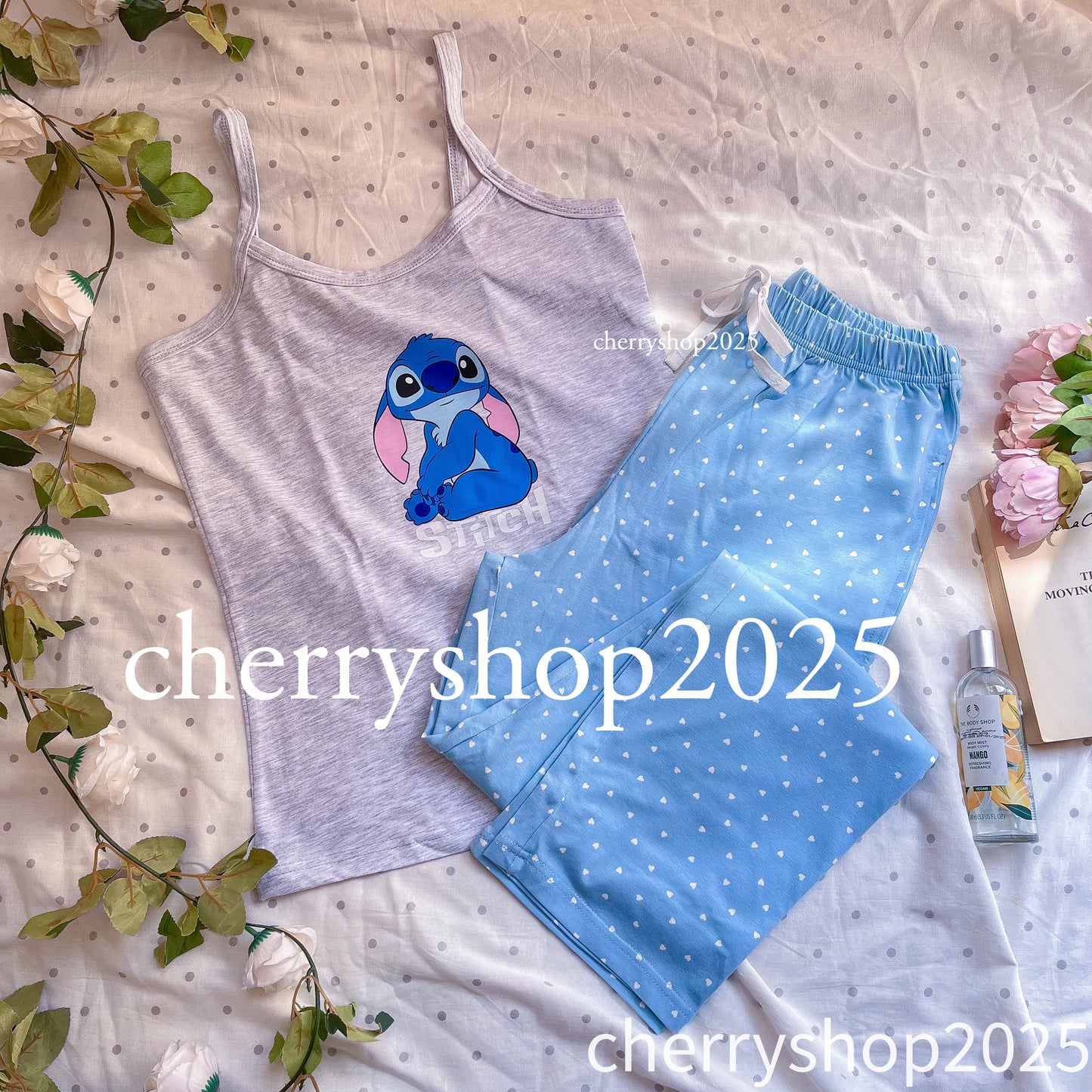 Stitch Blue Hearts Pj