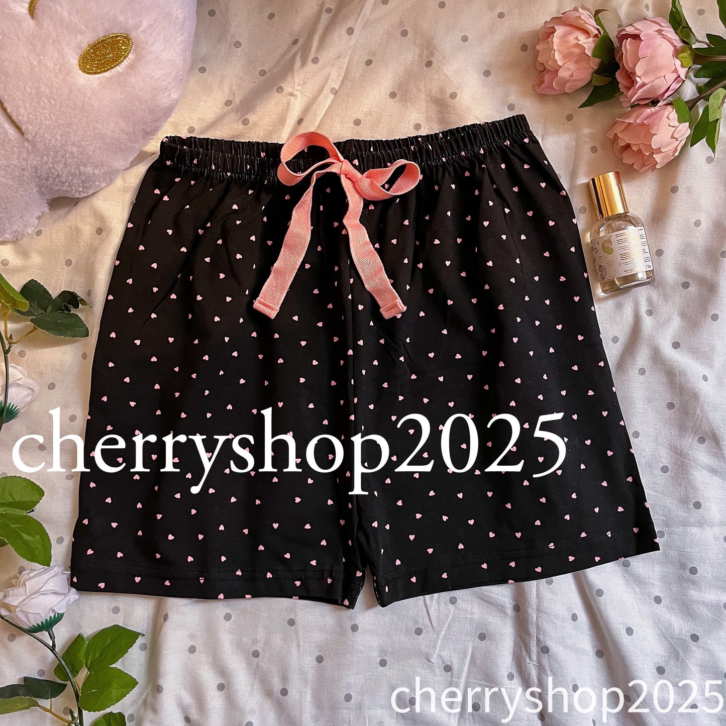 Black Hearts Shorts
