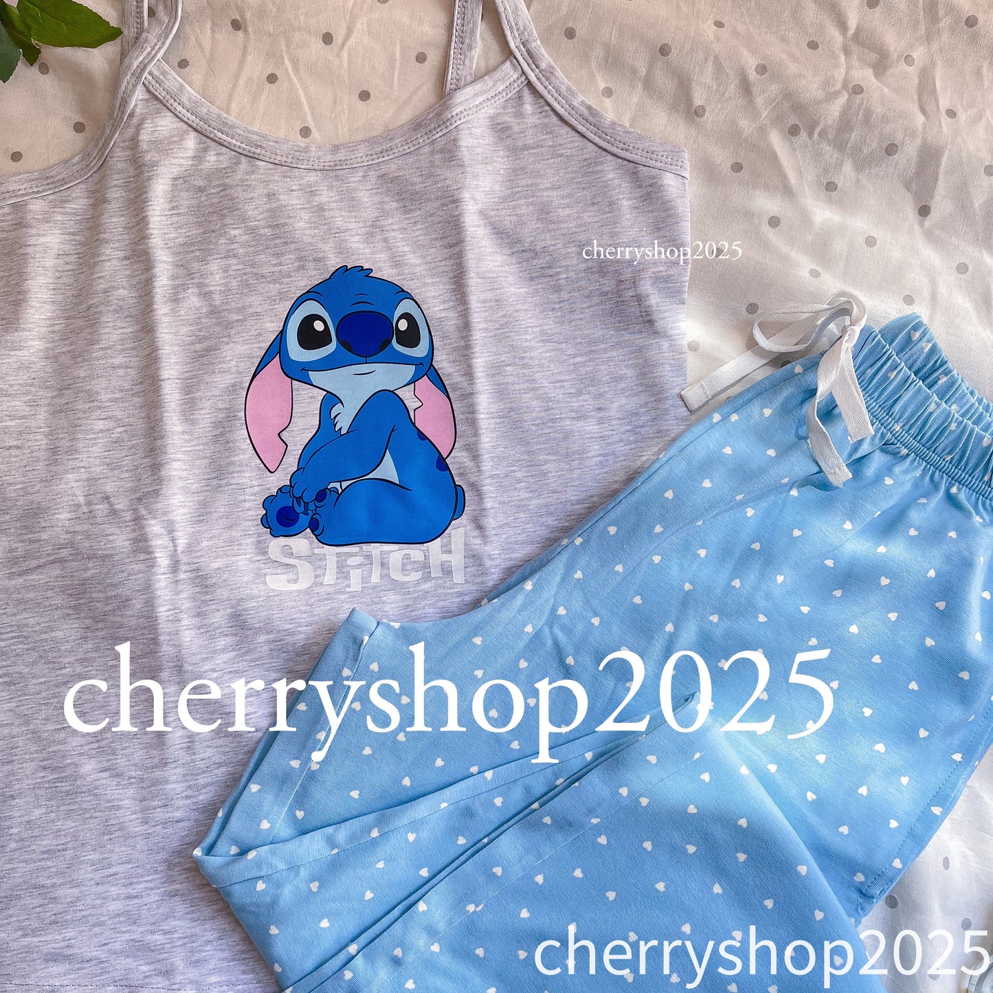 Stitch Blue Hearts Pj