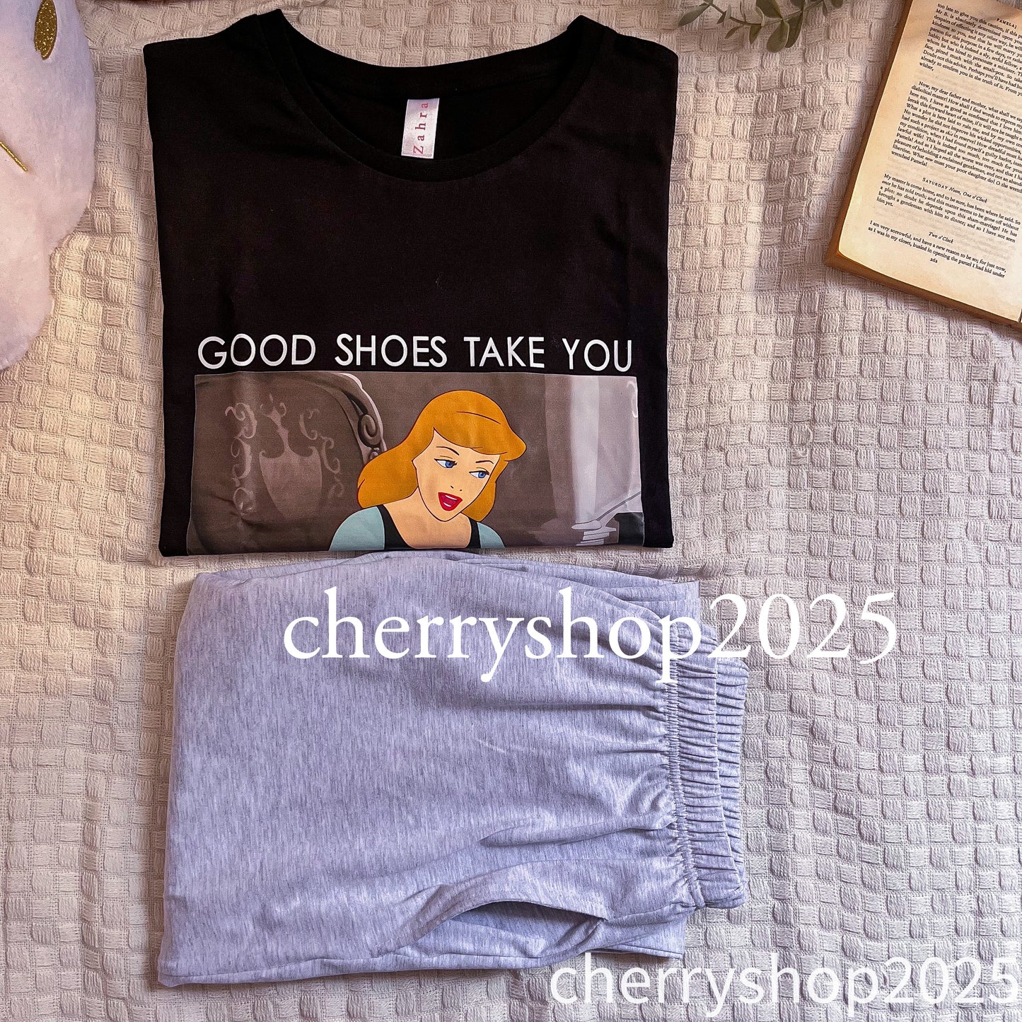 Cinderella’s Shoes Pj بيجامة نص كم