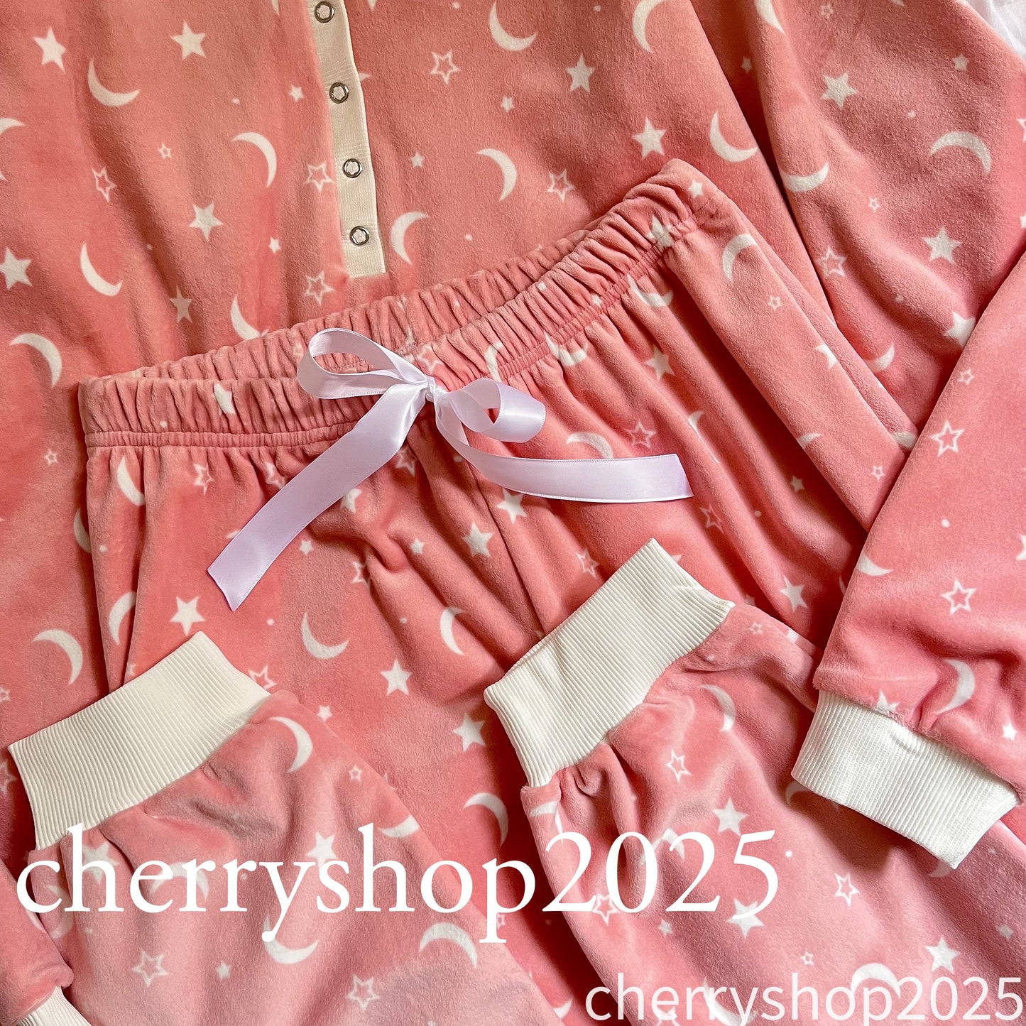 Star & Moon Pink pjs