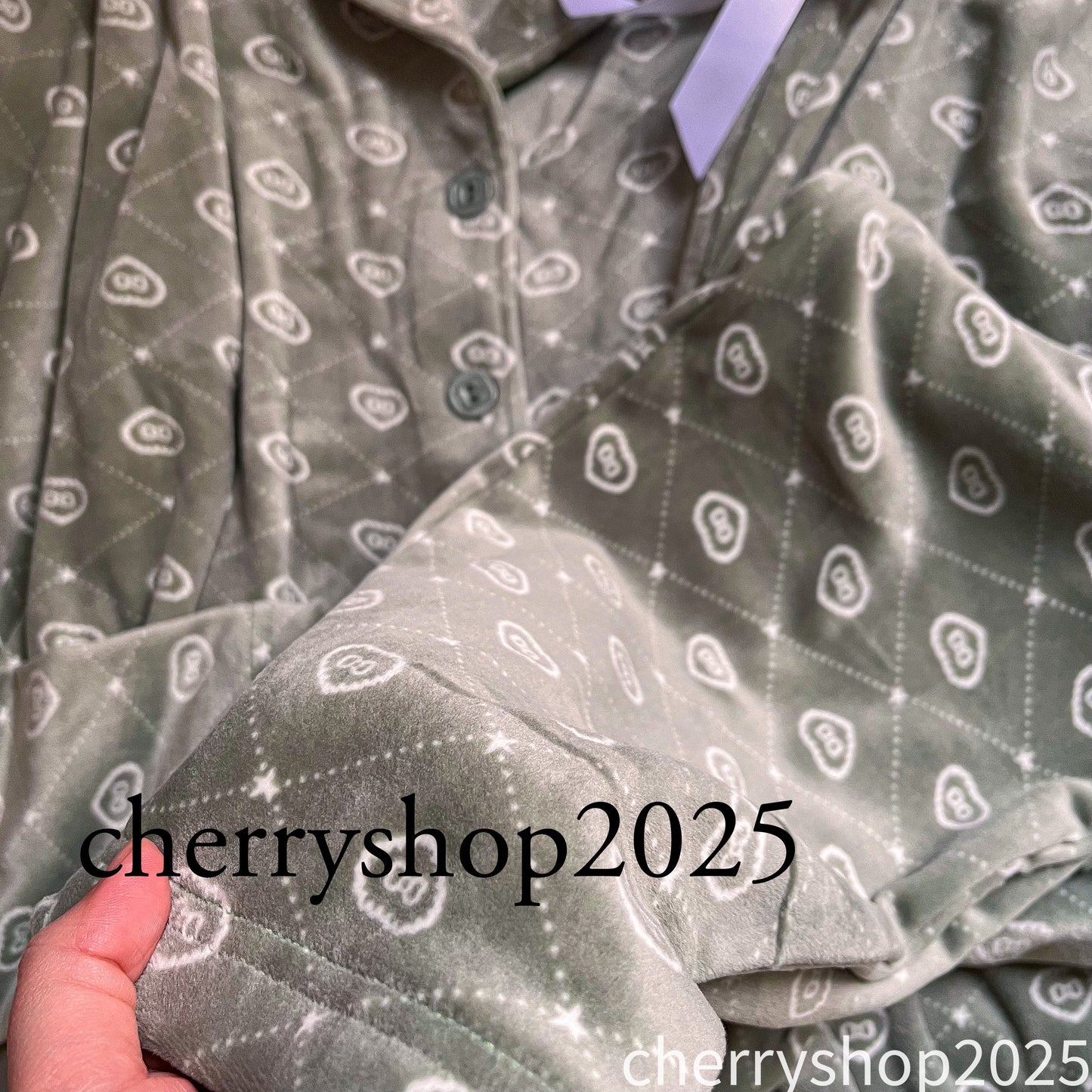 Olive Bow Pjs