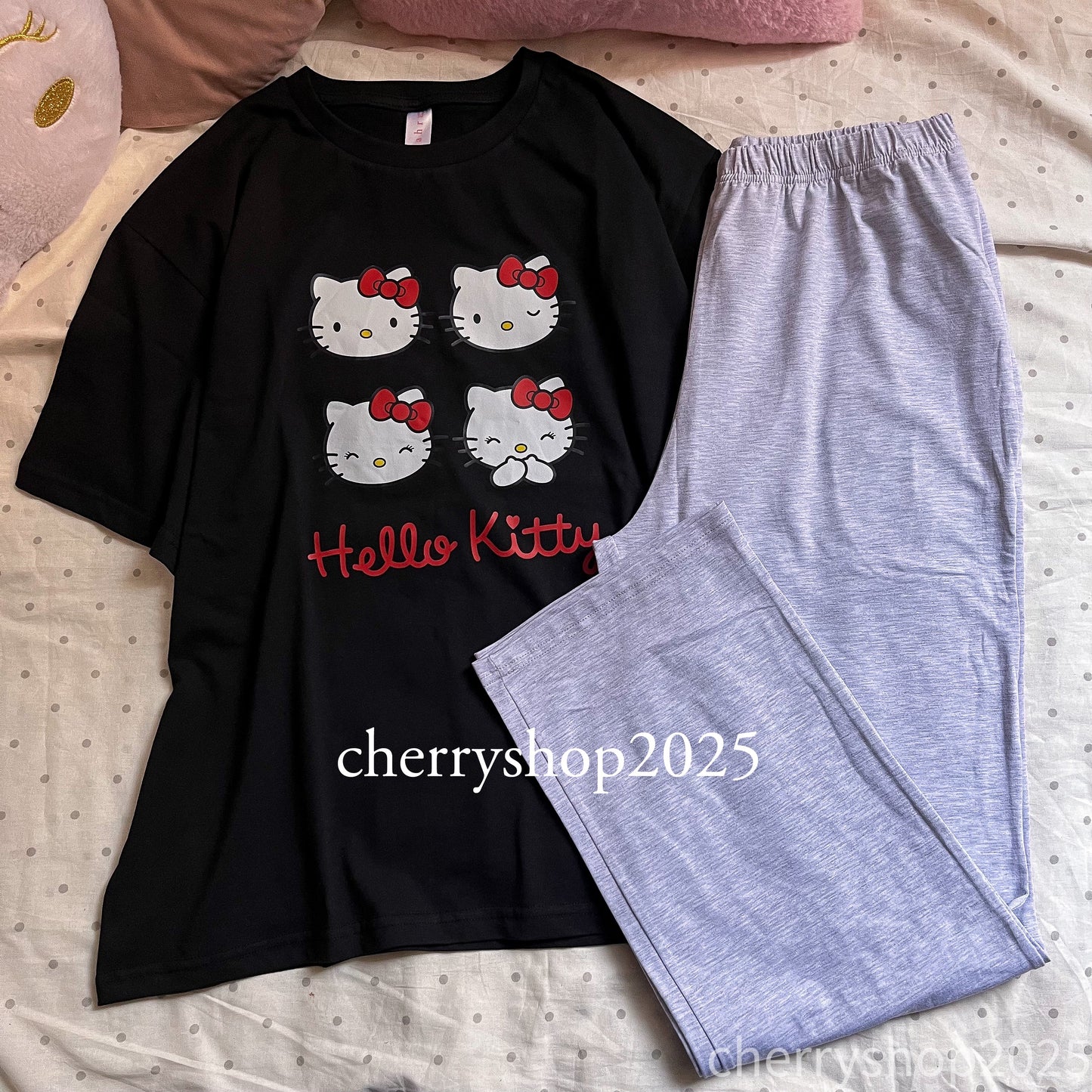 Oversize Hello Kitty T-Shirt Pajamas