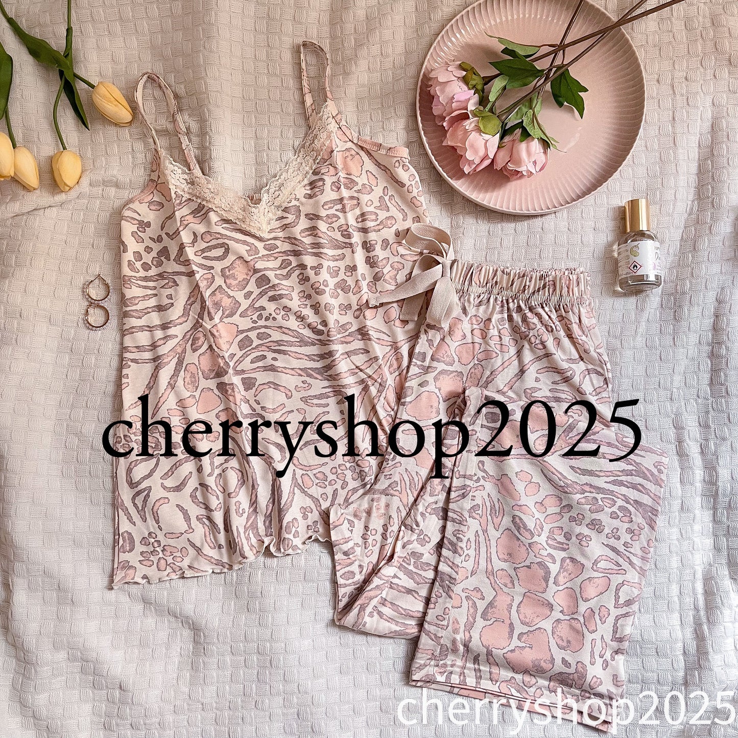 Biege Leopard Pj