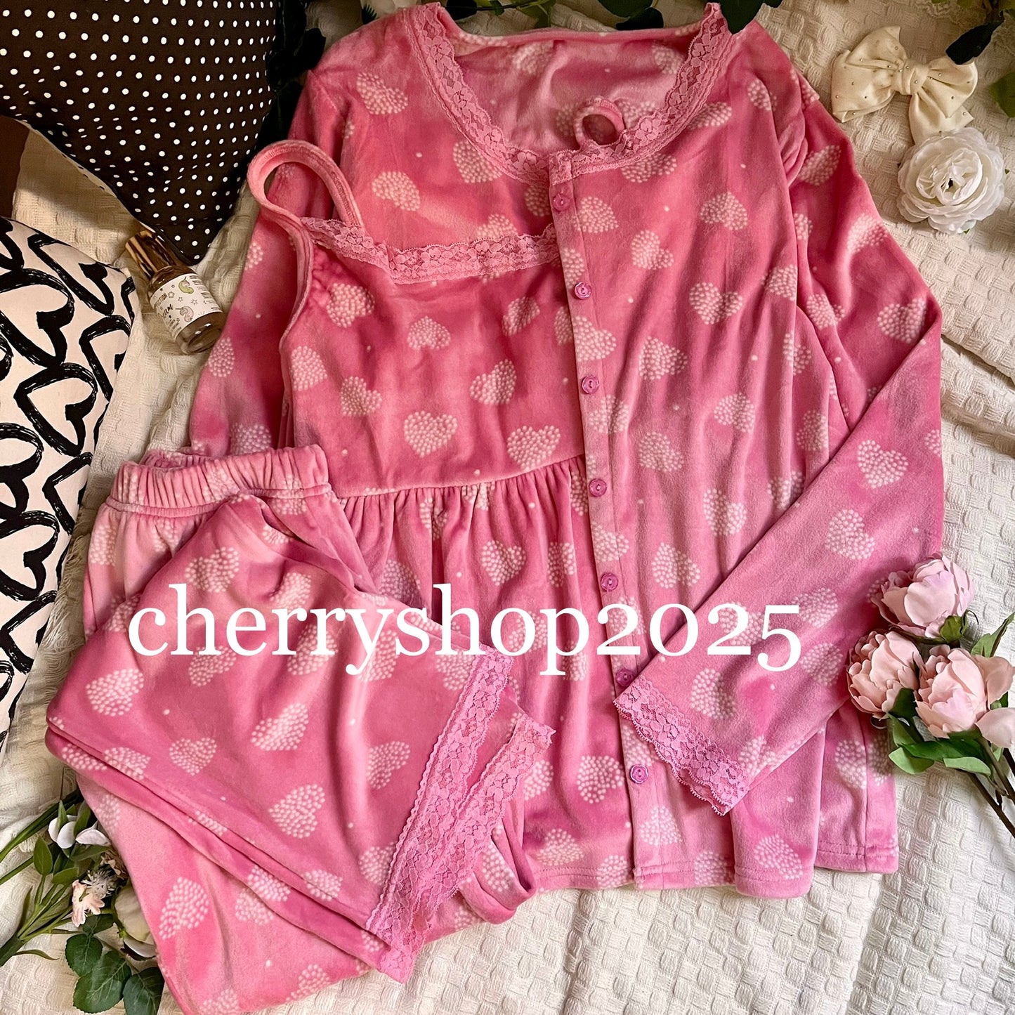 Barbie set pj - Fushia
