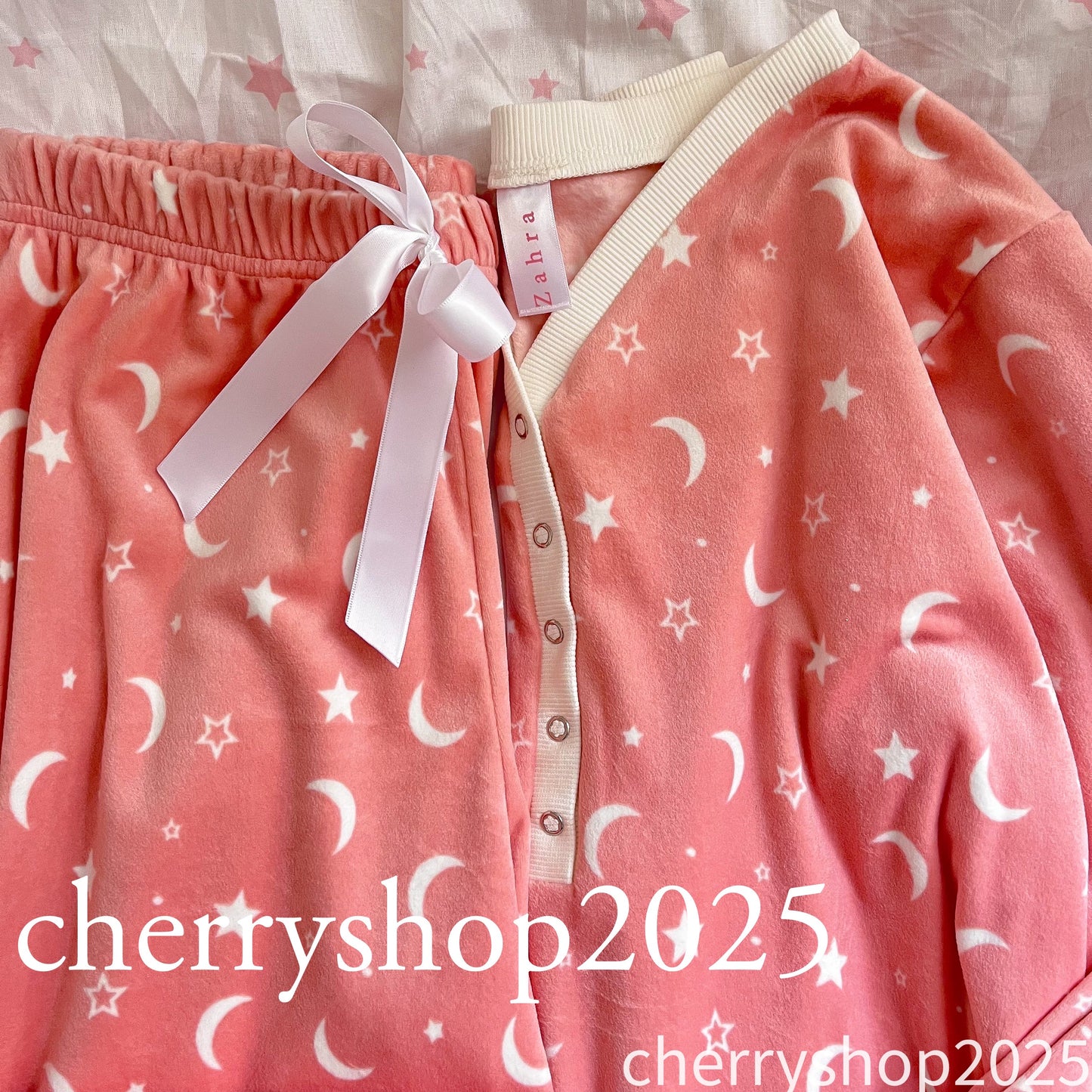 Star & Moon Pink pjs