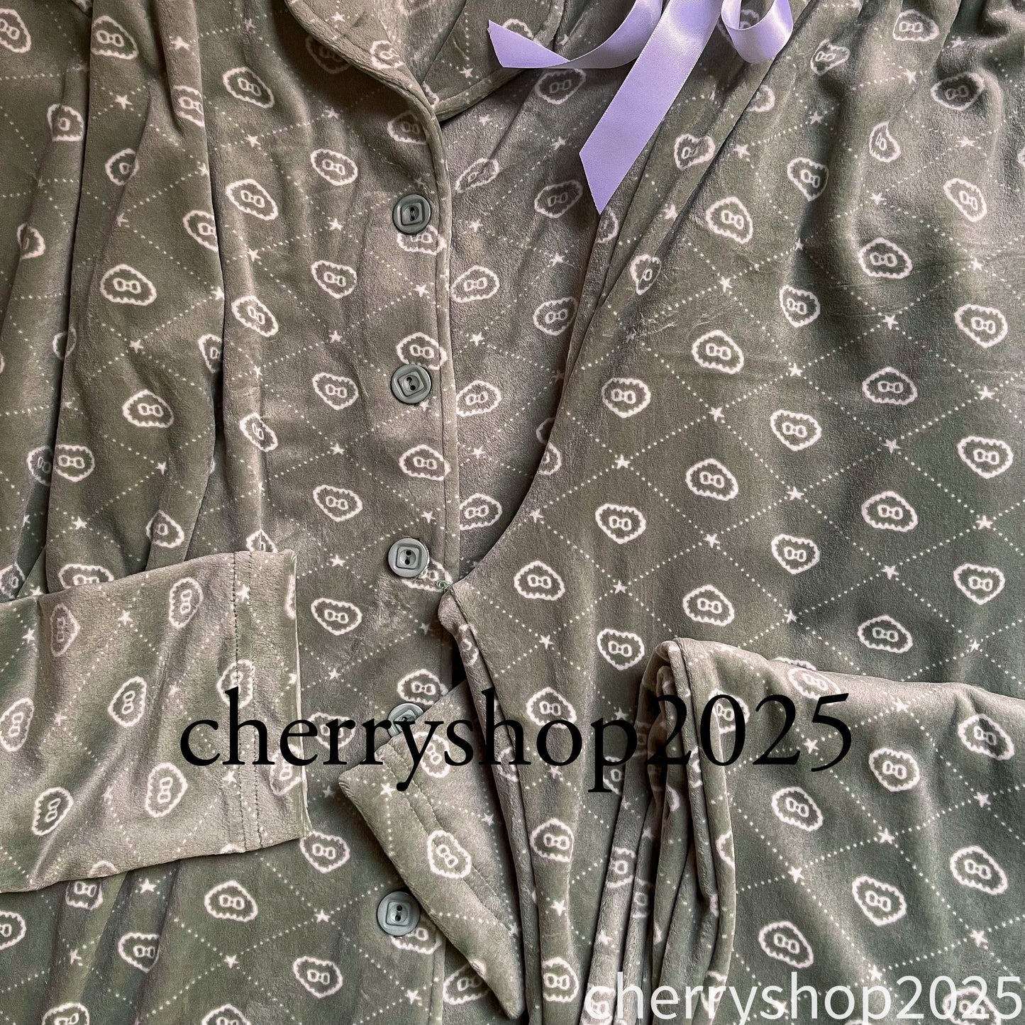 Olive Bow Pjs