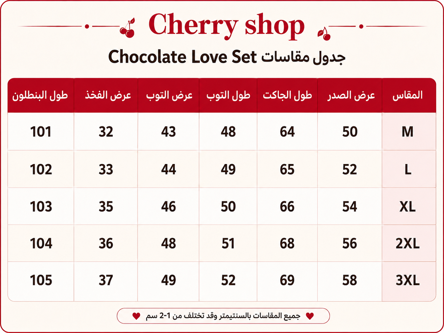 Chocolate Love Set