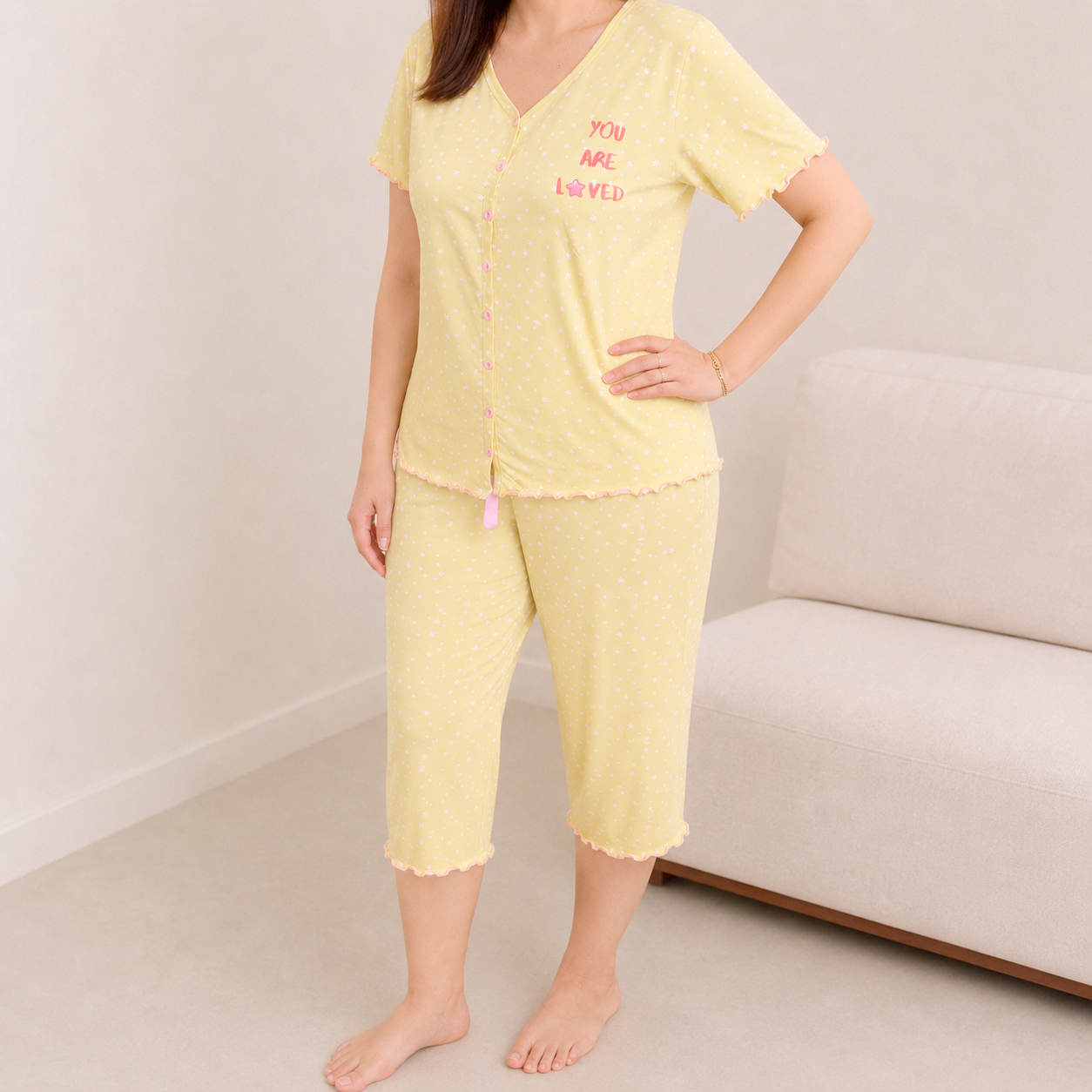 Yellow Crush PJ (بيجاما بنتكور )