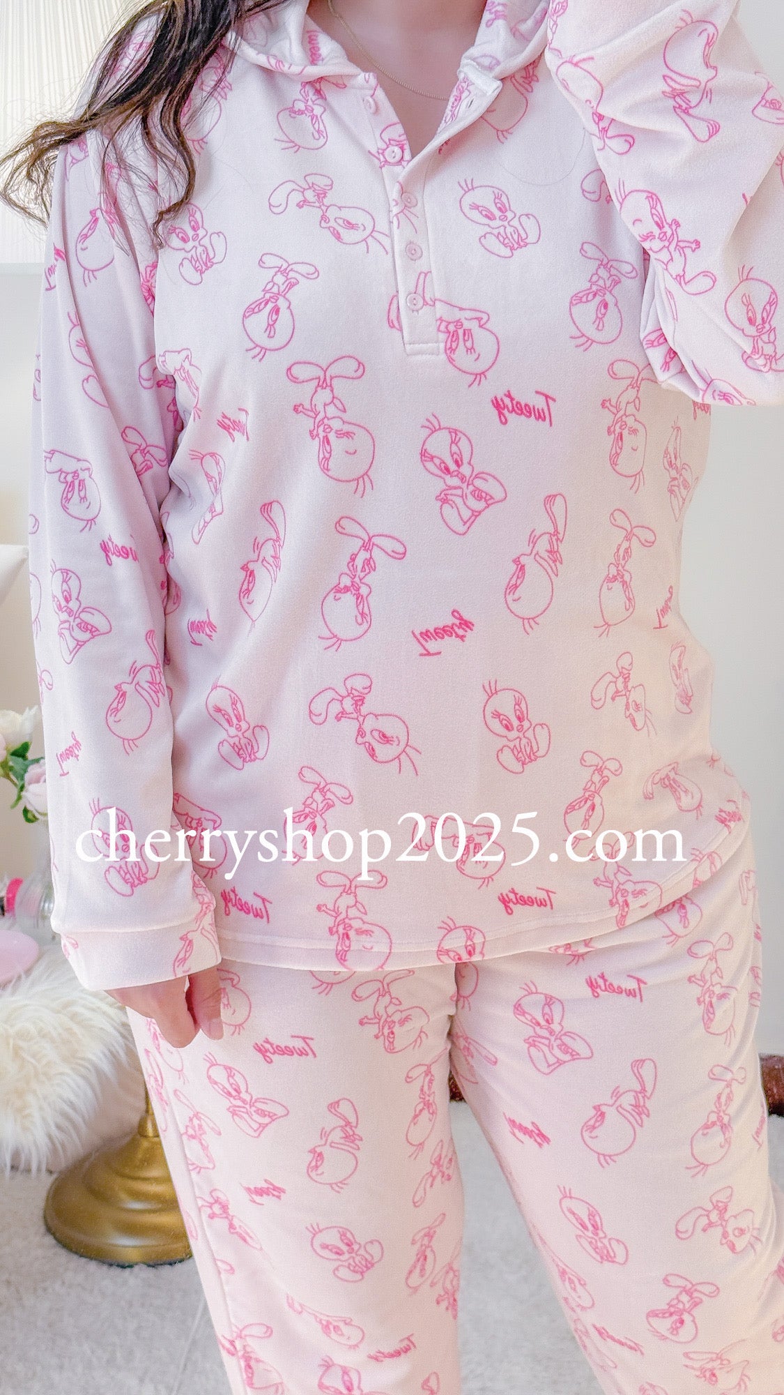 Tweety Hoodie PJ
