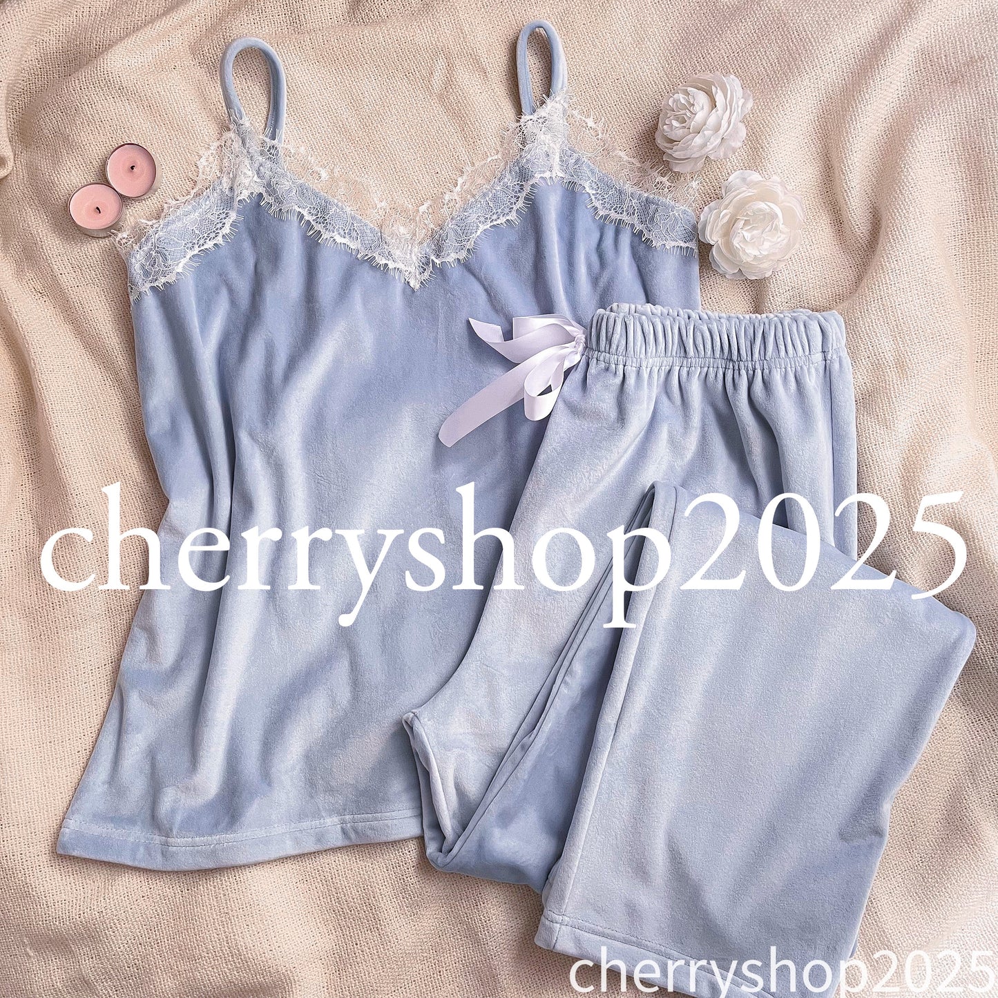 Baby blue 2pcs Set