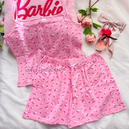 Pink Barbie Short Pj
