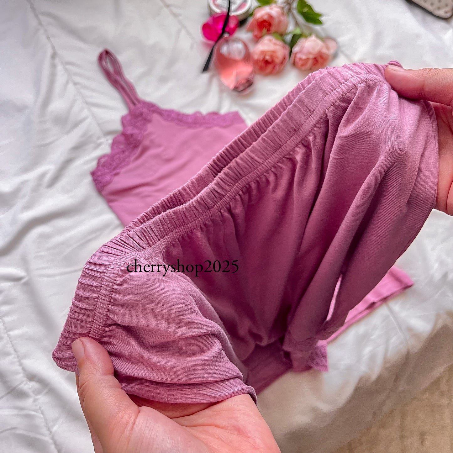 Pink Short Set