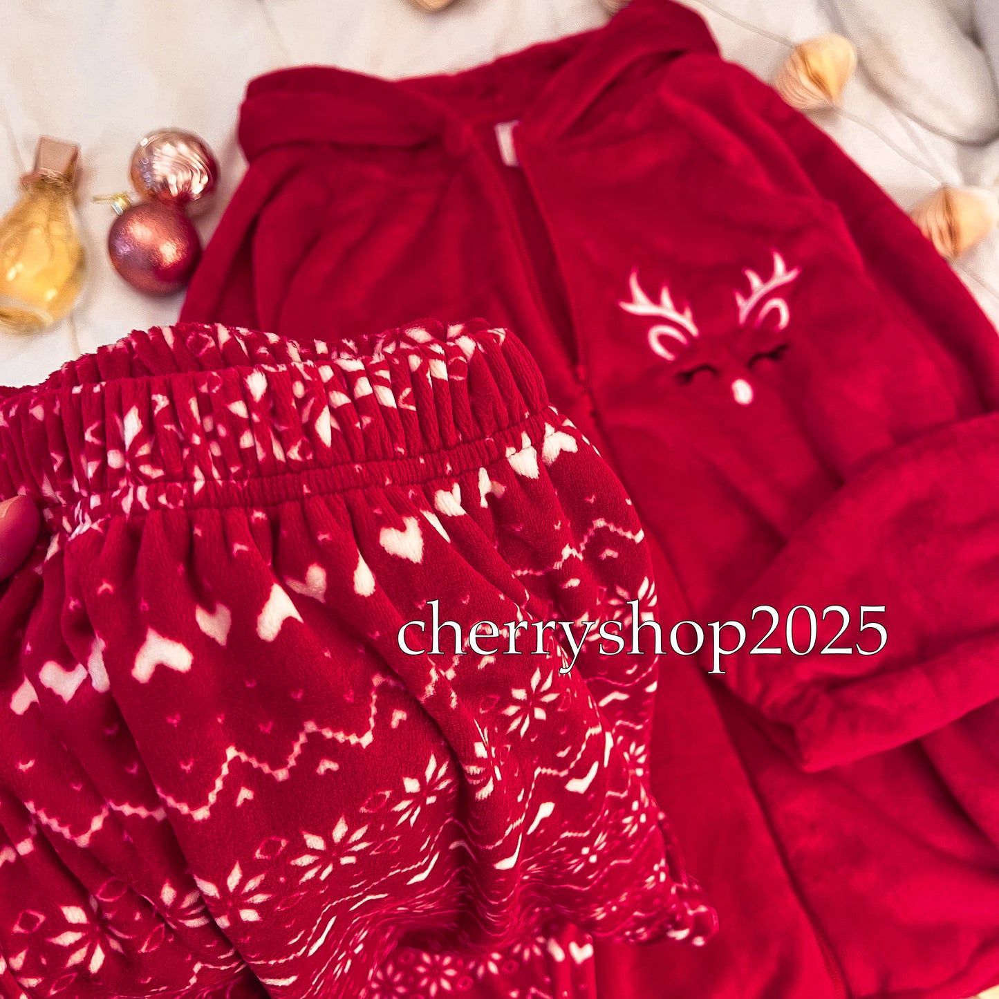 Red Deer Christmas Pj