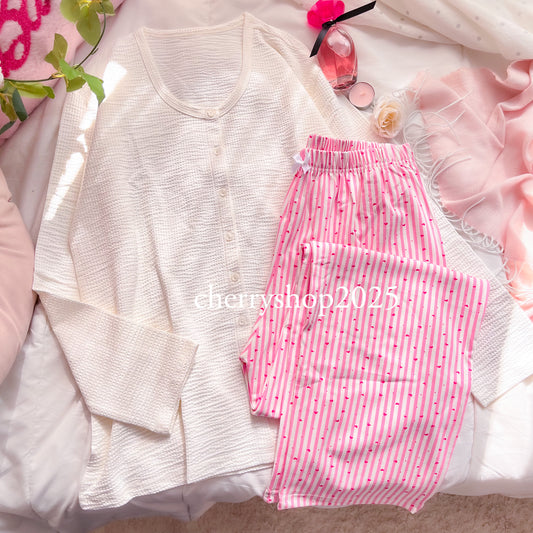 Pink Stripe PJ