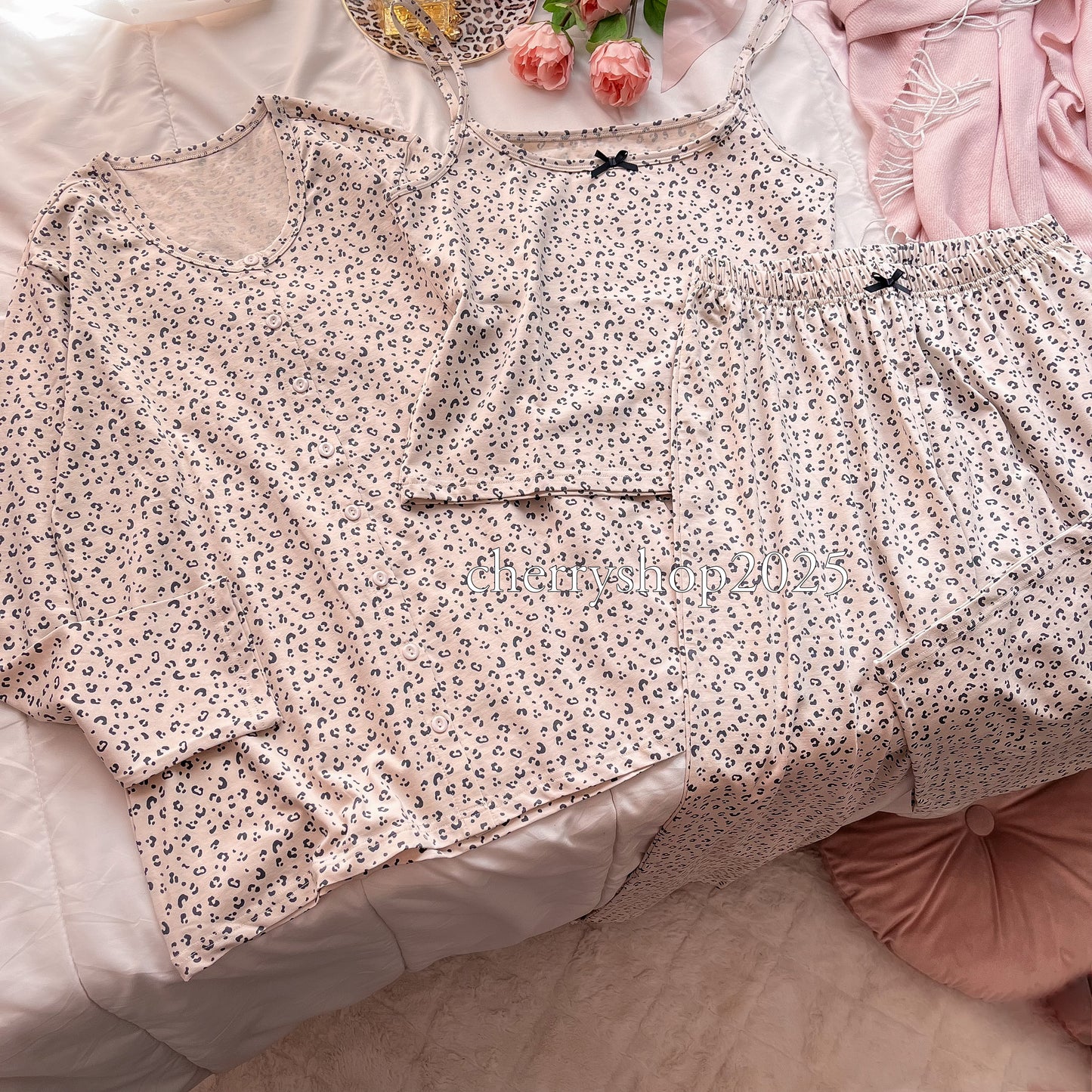 Vanilla Leopard Set