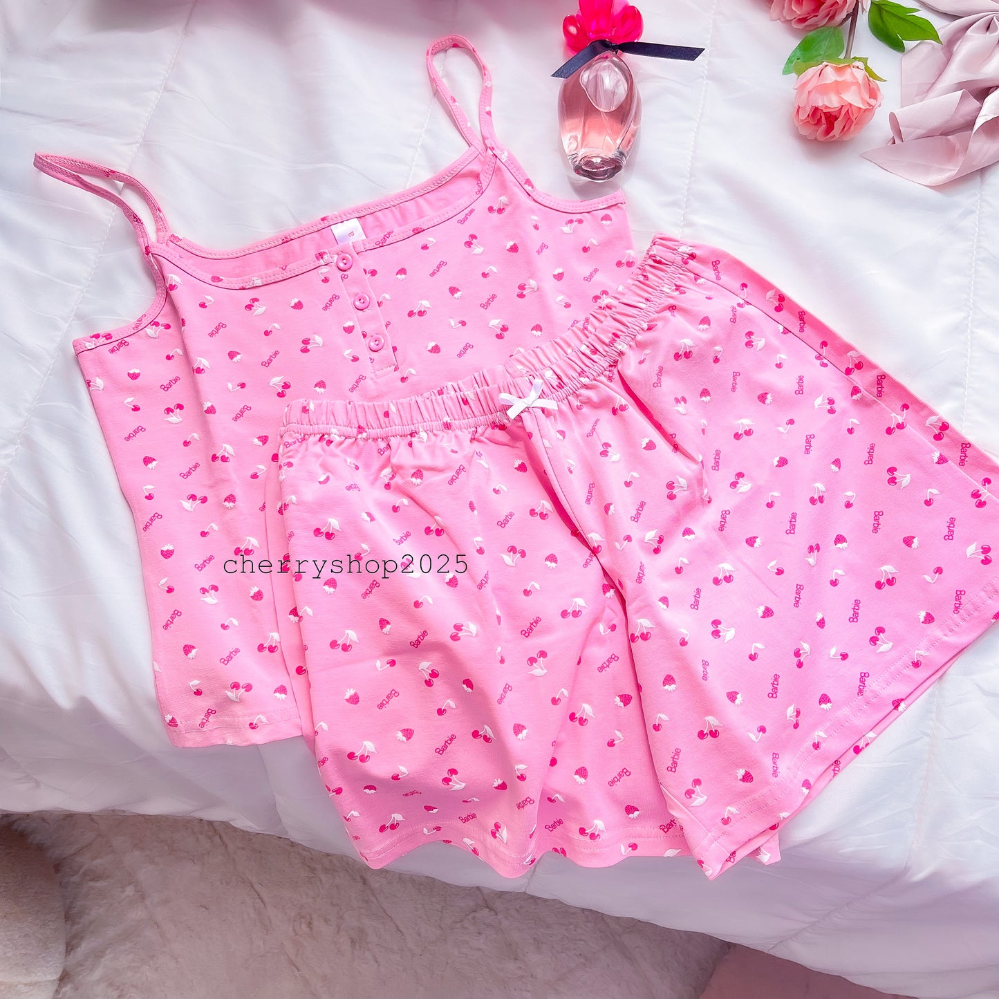 Pink Barbie Short Pj