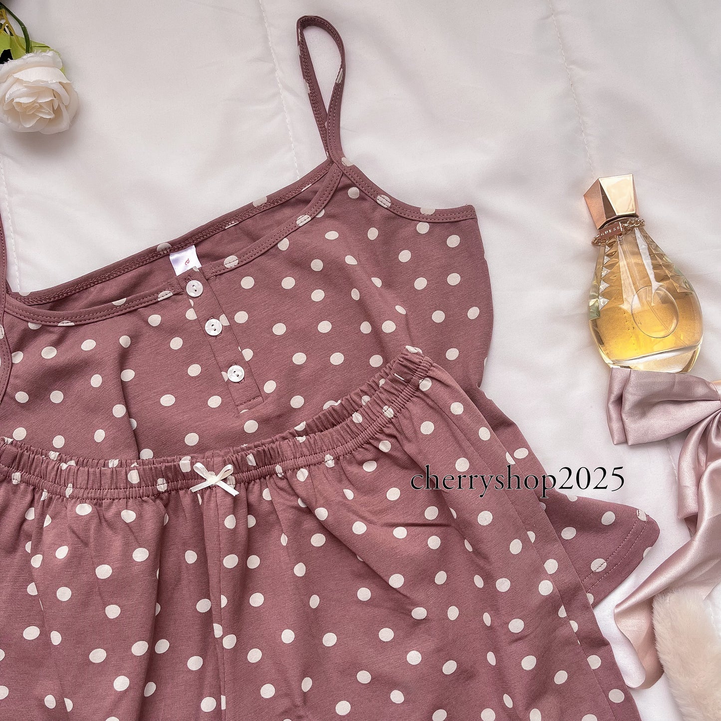 Chocolate Dots Short Pj