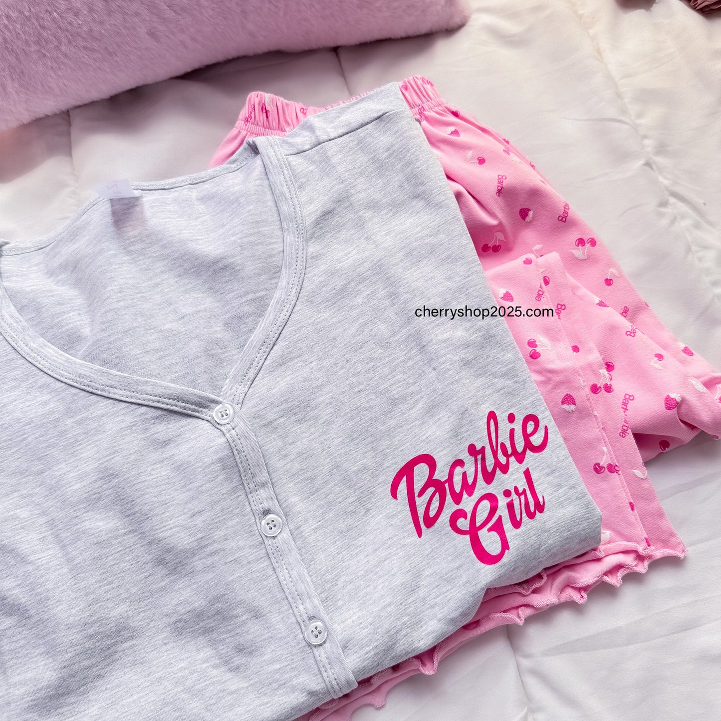 Barbie Girl بيجامة برمودا