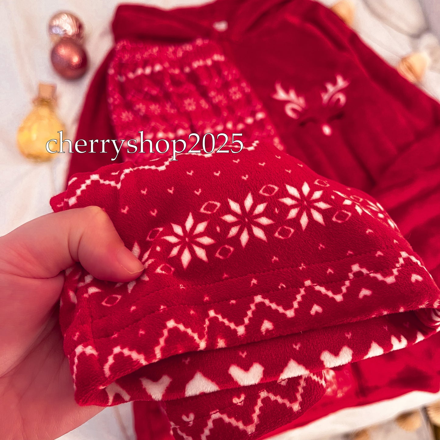 Red Deer Christmas Pj