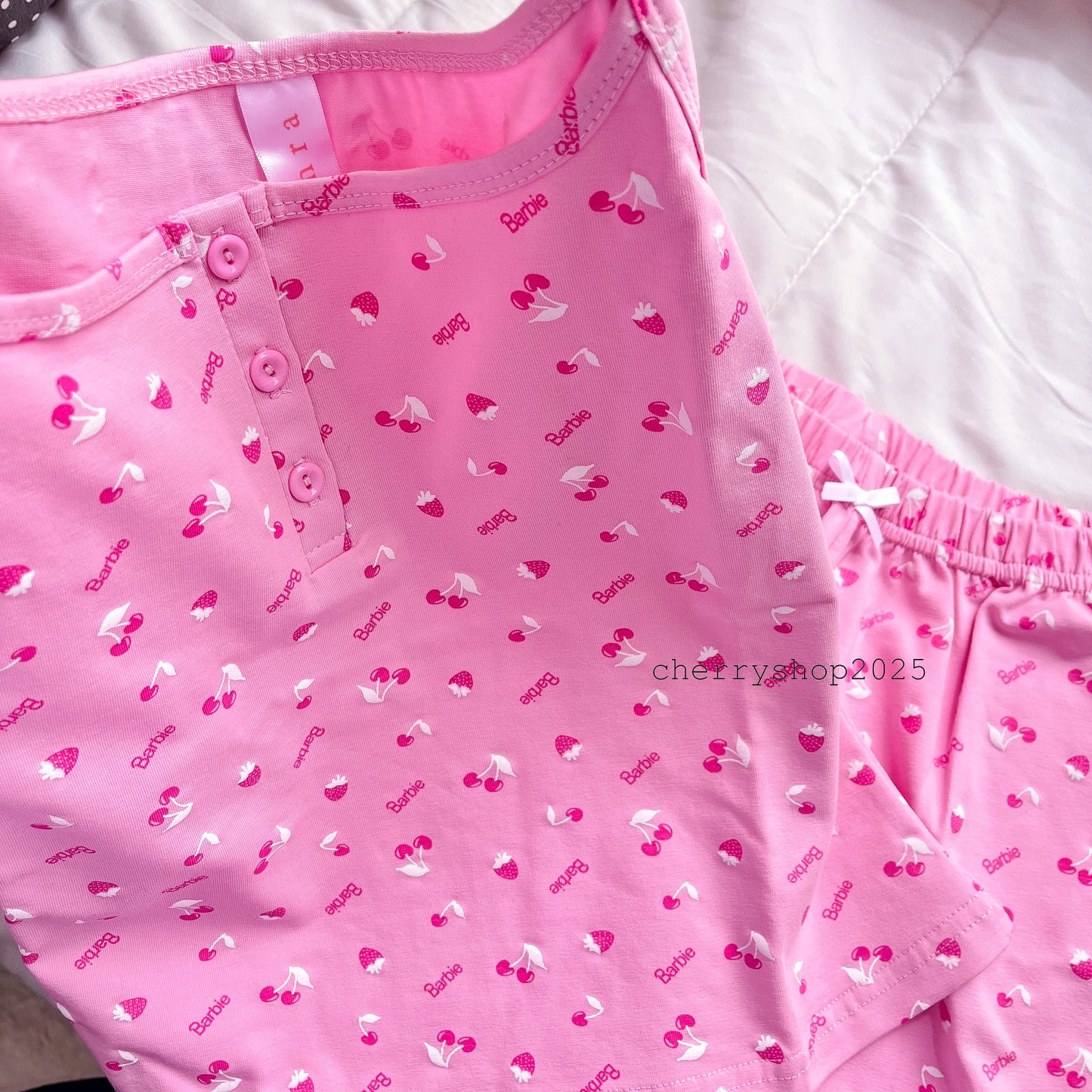Pink Barbie Short Pj