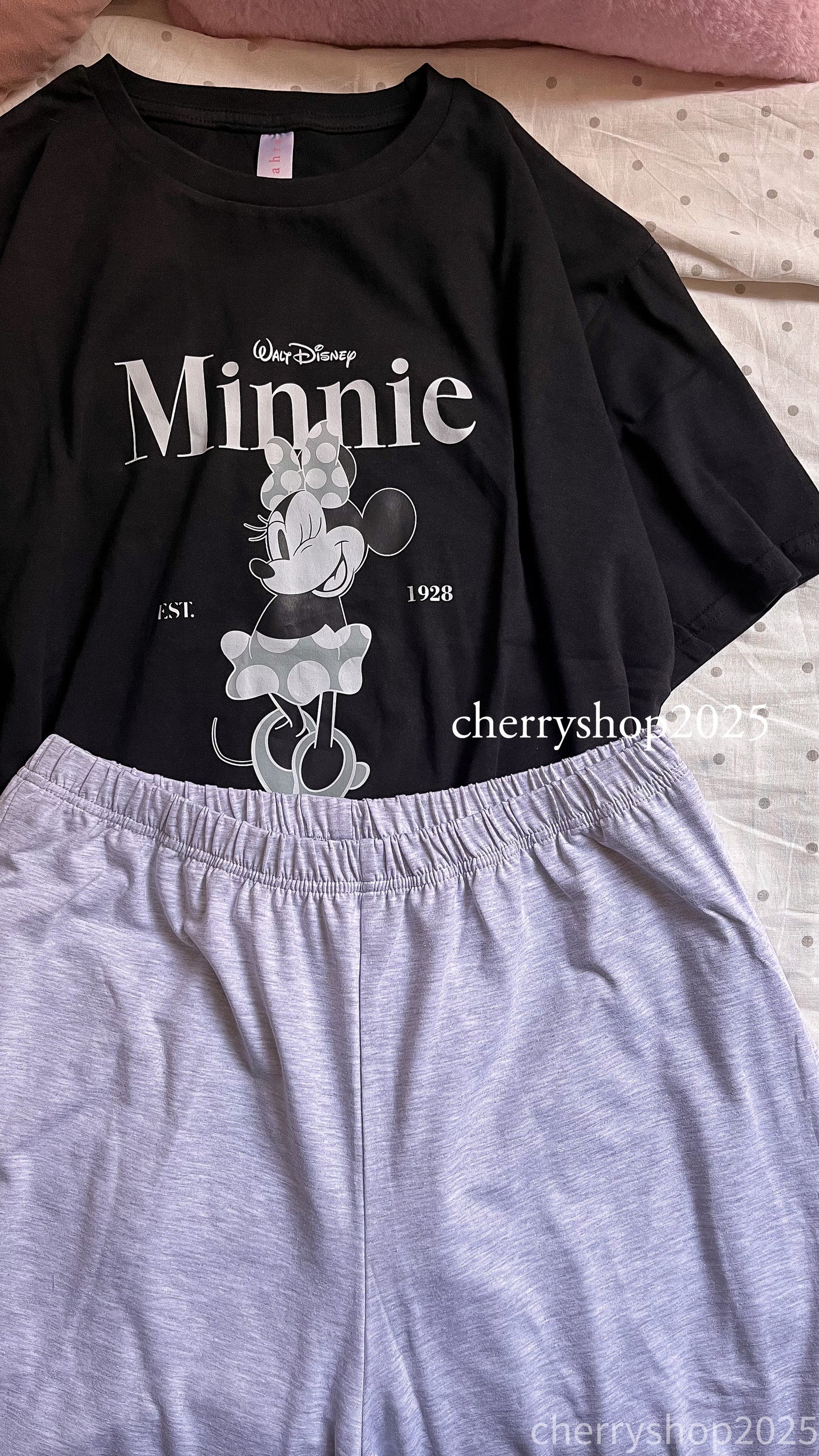 Oversize Minnie Mouse T-Shirt Pajamas