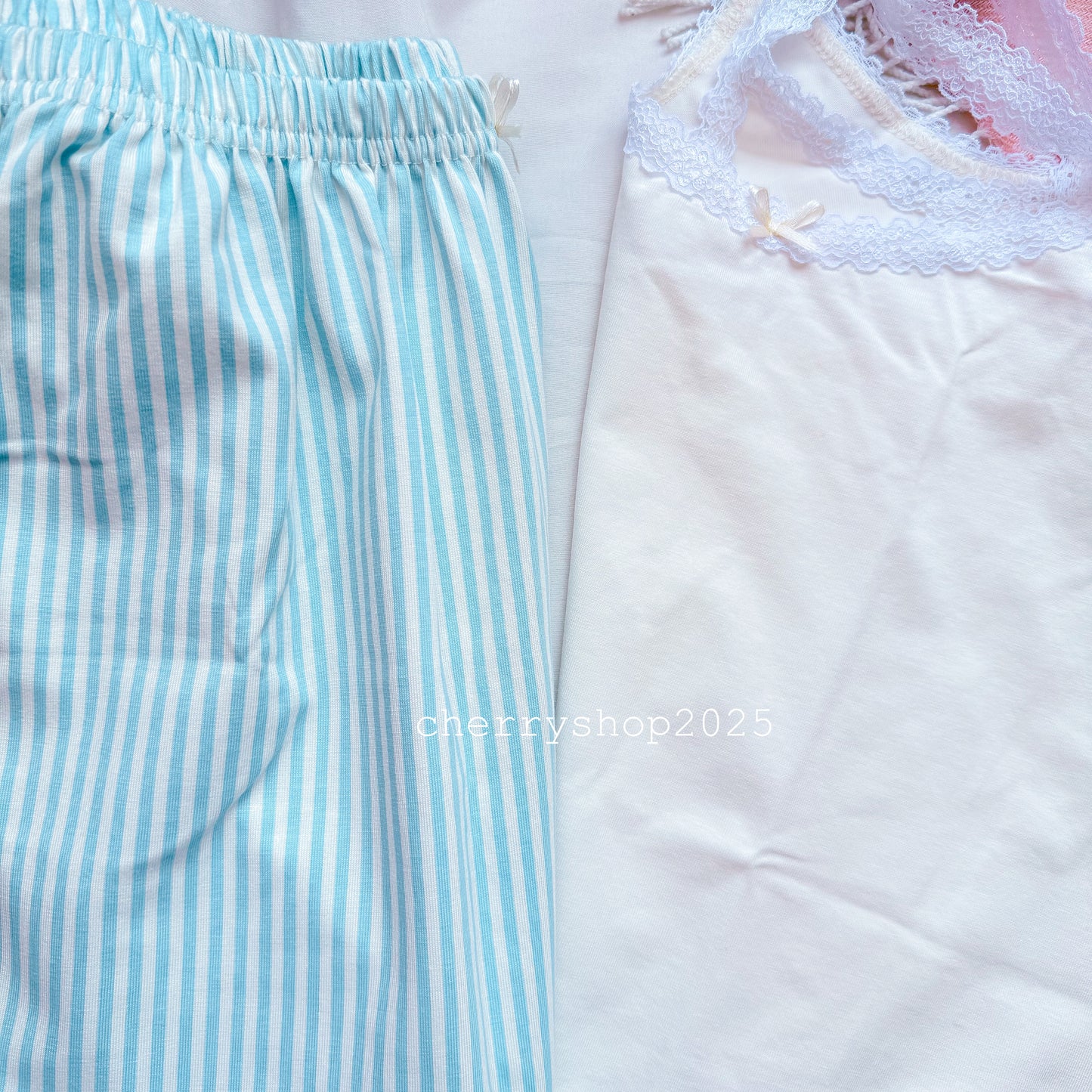 Blue Stripes Short PJ💙