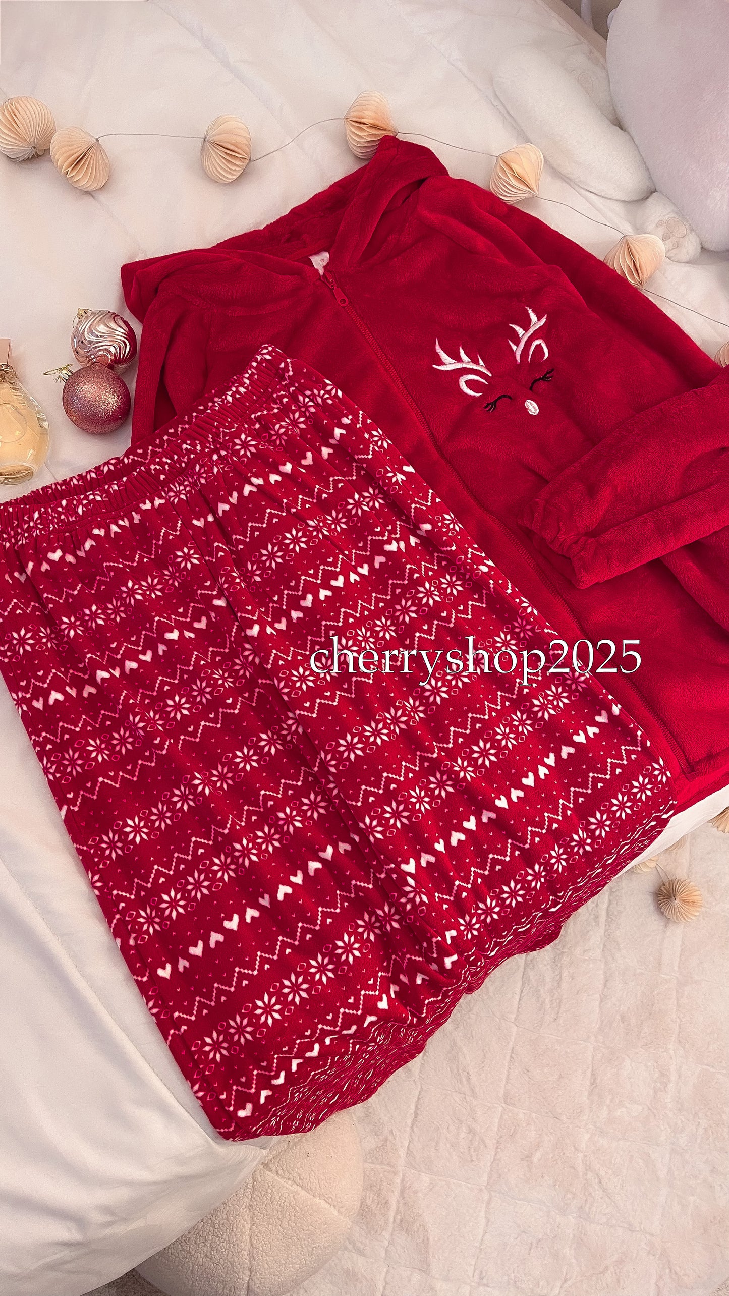 Red Deer Christmas Pj