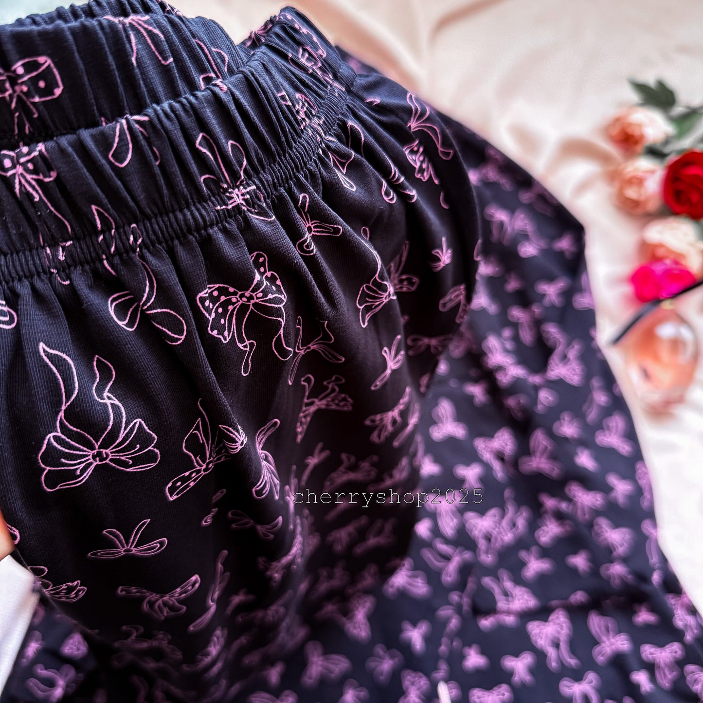 Classic Pink Bows PJ