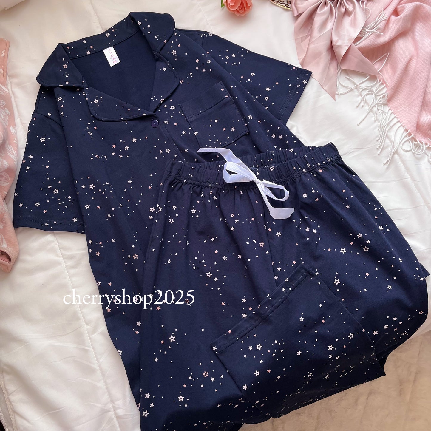 Blue Stars PJ نص كم