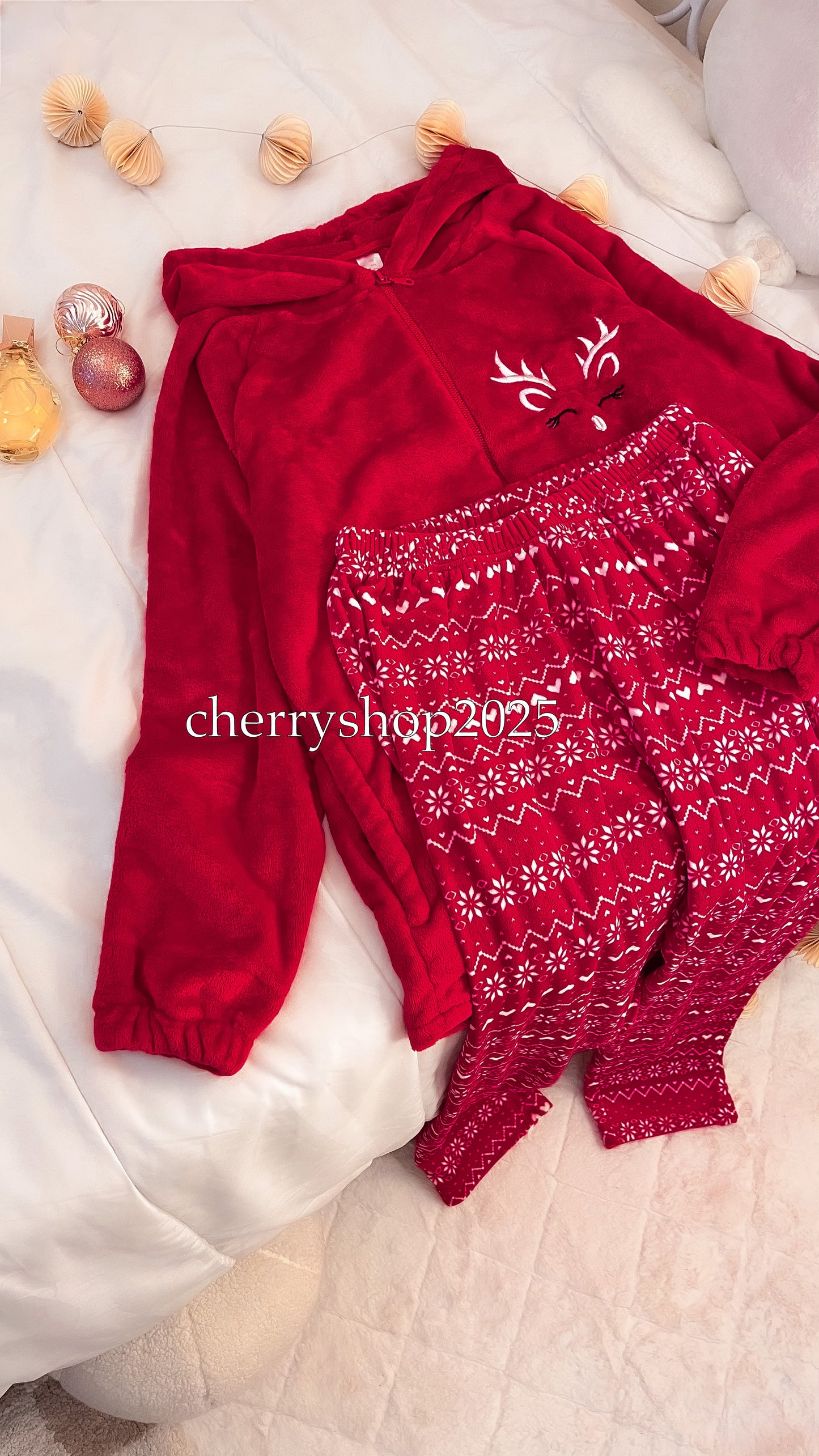 Red Deer Christmas Pj