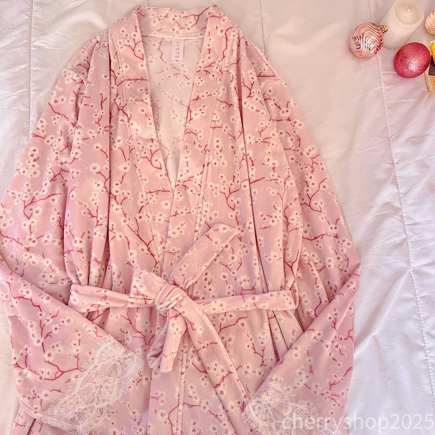 Robe cherry blossom pink