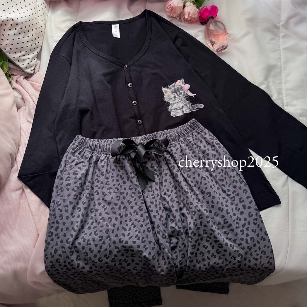 Fuchsia jacket autumn pajamas