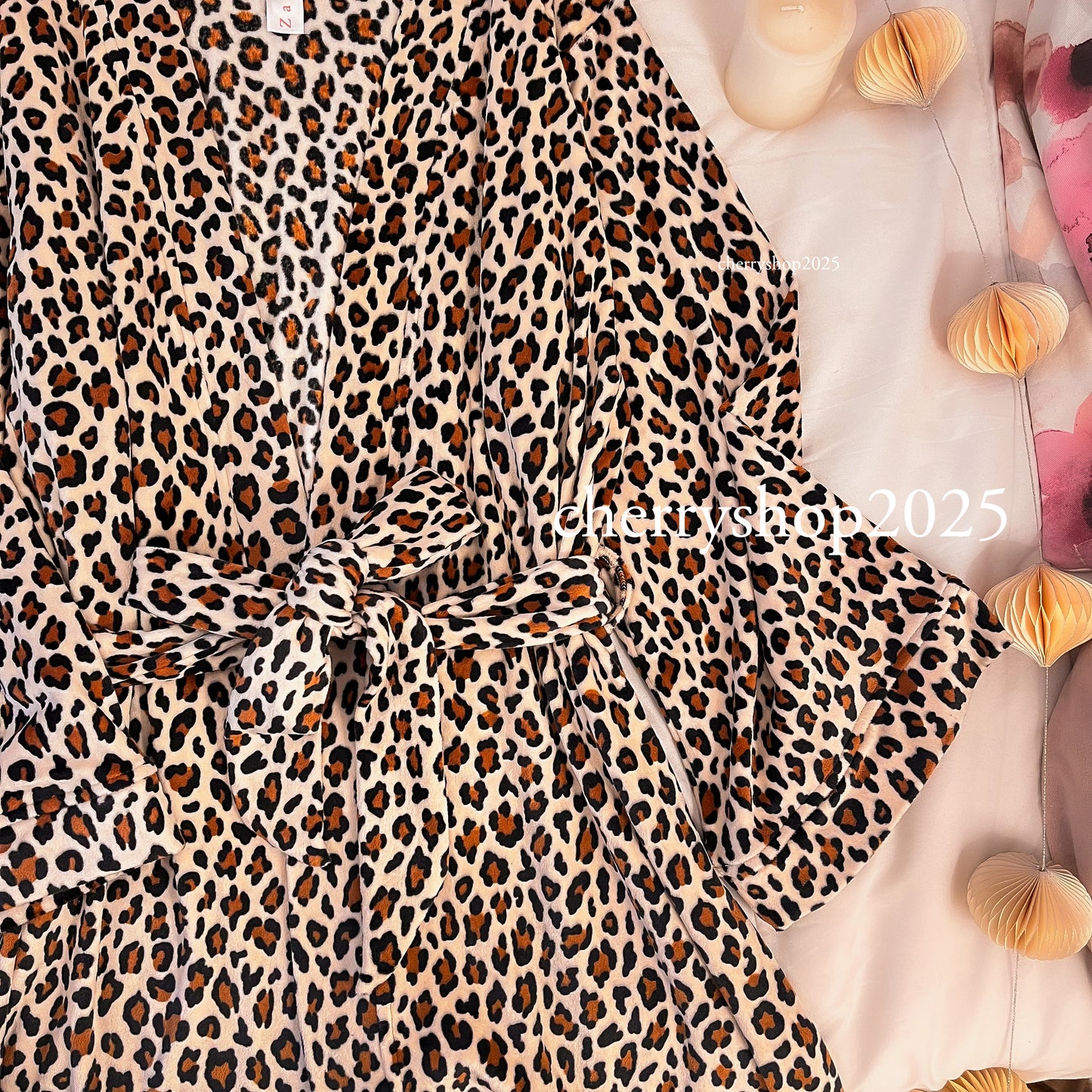 Leopard Robe Pajamas